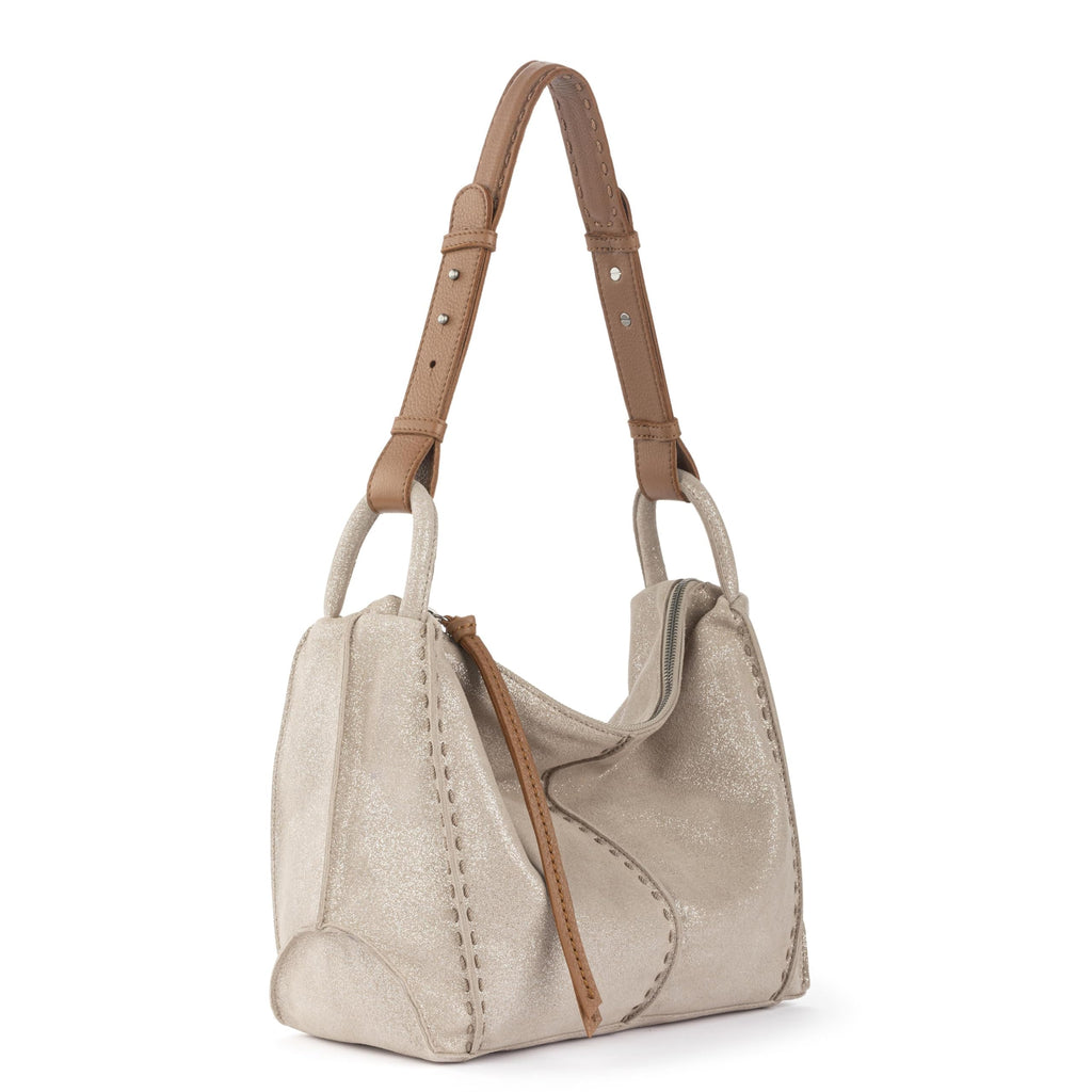 The Sak Los Feliz Hobo Purse - Premium Large Leather Women's Handbag for Everyday & Travel - Durable Purse With Zipper Pocket