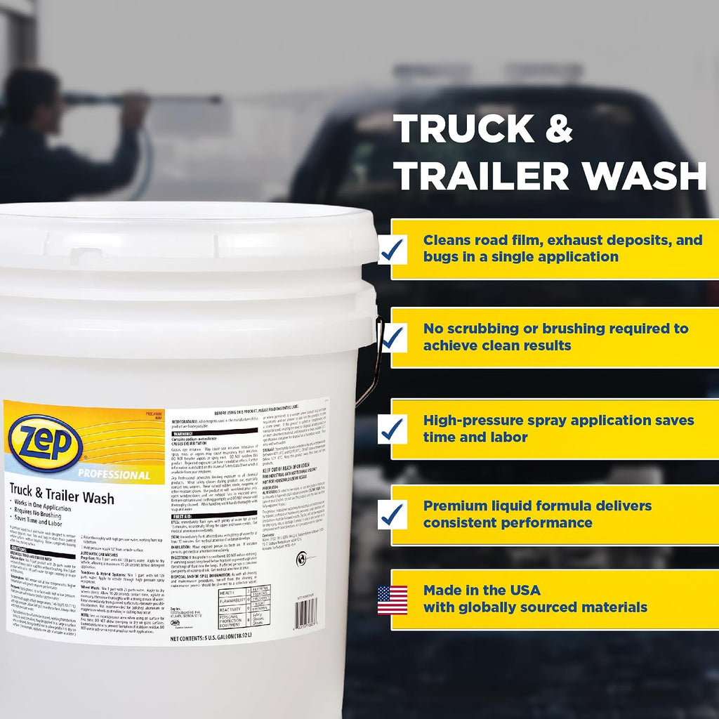 SEPTLS019R08035 - Zep Professional Truck Trailer Washes - R08035