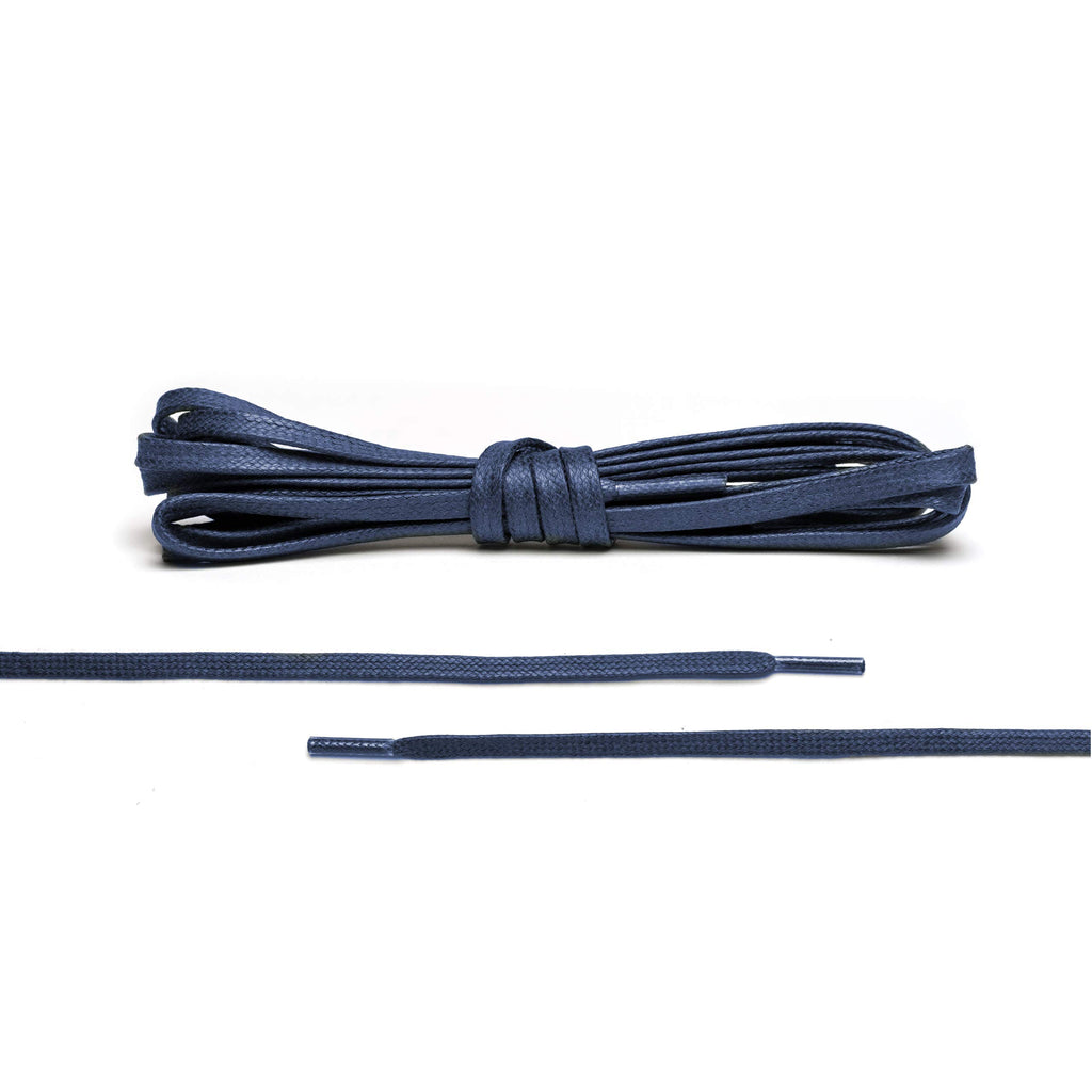 Premium Flat Waxed Cotton Boot Laces - Cobbler's Choice Shoe Laces - Durable and Beautiful!