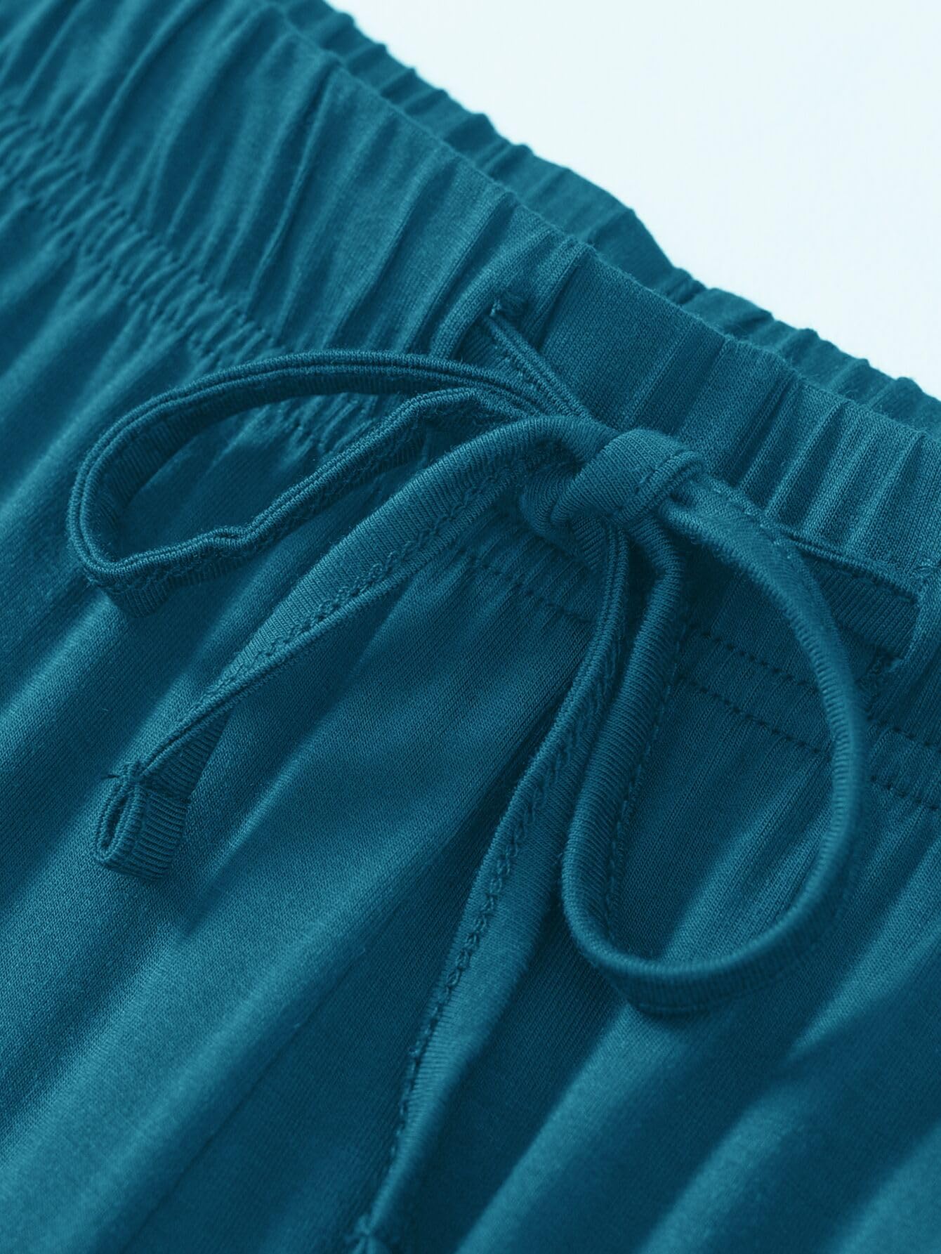 Latuza Women's Plus Size Capri Pajama Pants Wide Leg