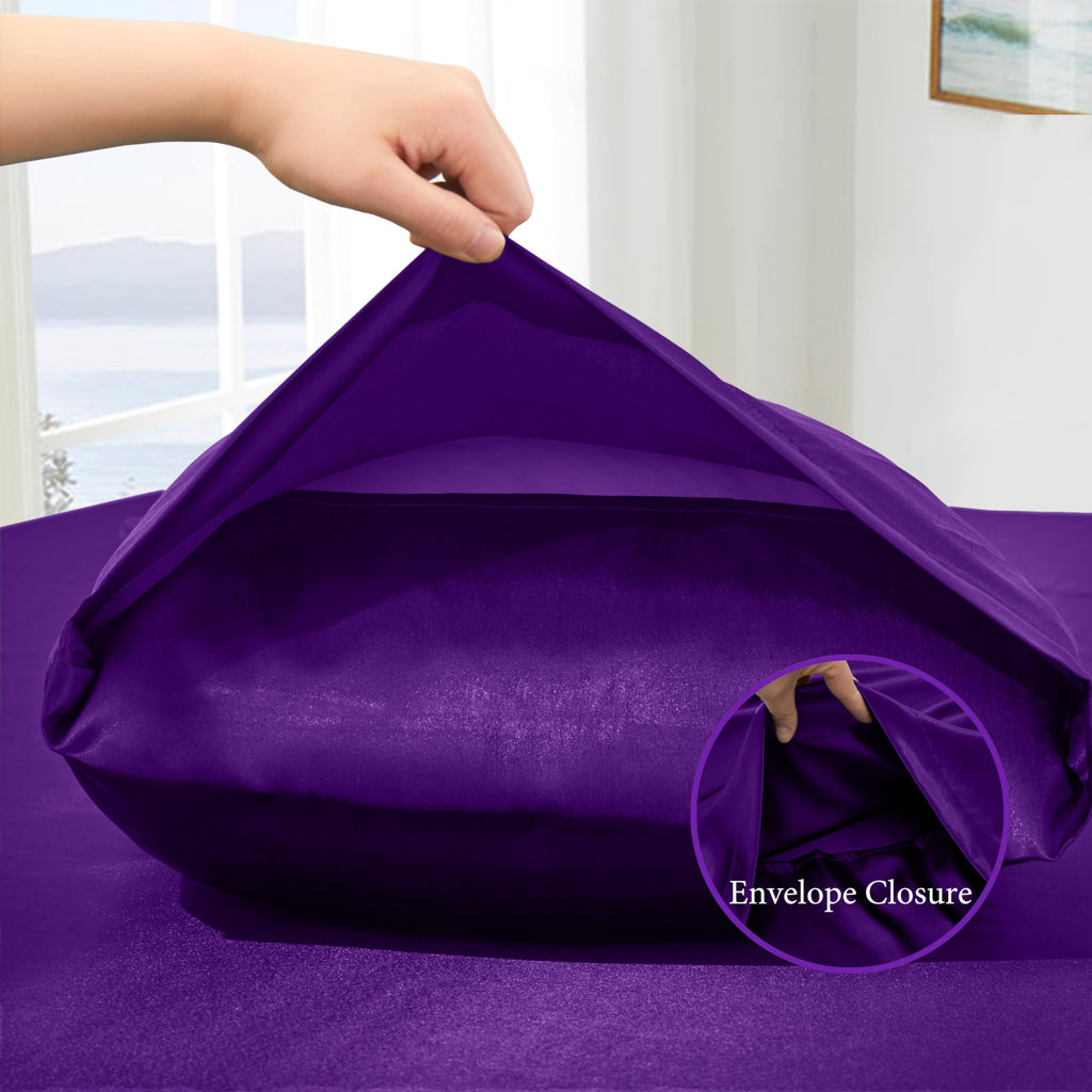 VACVELT 3pcs Beige Satin Sheets Twin Size Bed Set, 15 Inch Deep Pocket Silky Satin Sheet Set, Soft Satin Bedding Set Cooling & Luxury Bed Sheets, 1 Fitted Sheet + 1 Flat Sheet + 1 Pillowcase
