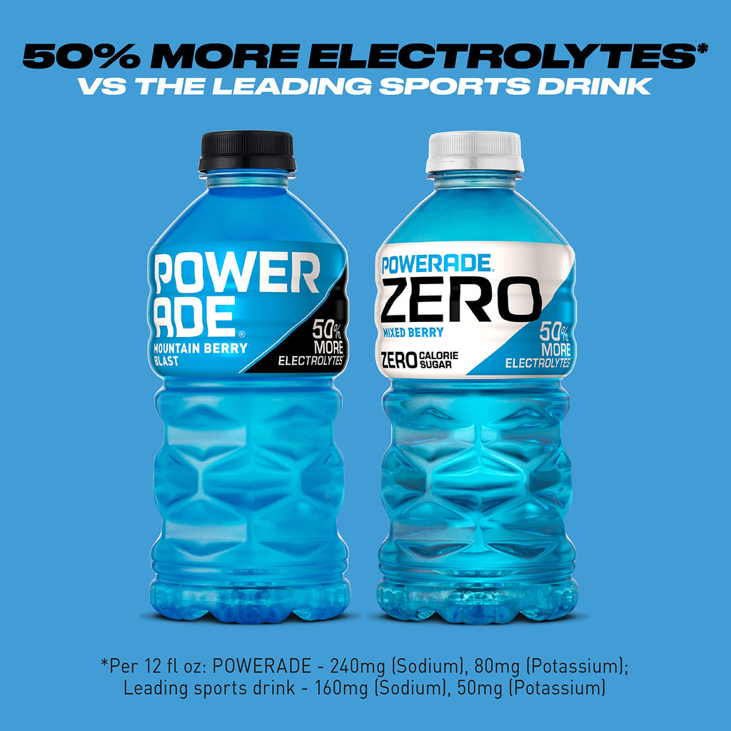POWERADE White Cherry Zero, 28 Fl oz
