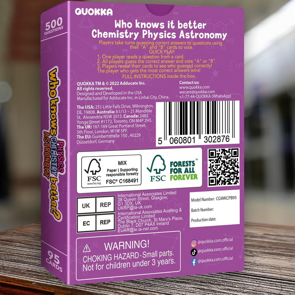 Family Board Games for Kids and Adults - Trivia Card Games for Kids 8-12 and Adults - Who Knows Me Better for Family Game Night - 500+ Facts Questions from Ages 6-8 — Fun Travel Car Activities for 5+