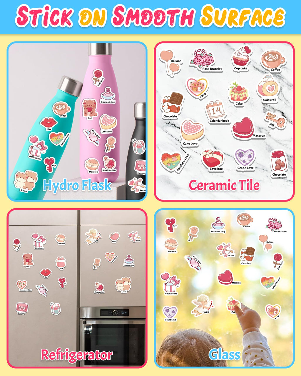 Benresive Reusable Sticker Book for Toddlers, Stickers for Kids, Travel Toys for Arts & Crafts Activities, Birthday Gift for Boys & Girls, Animals Dinosaurs Insects Themes