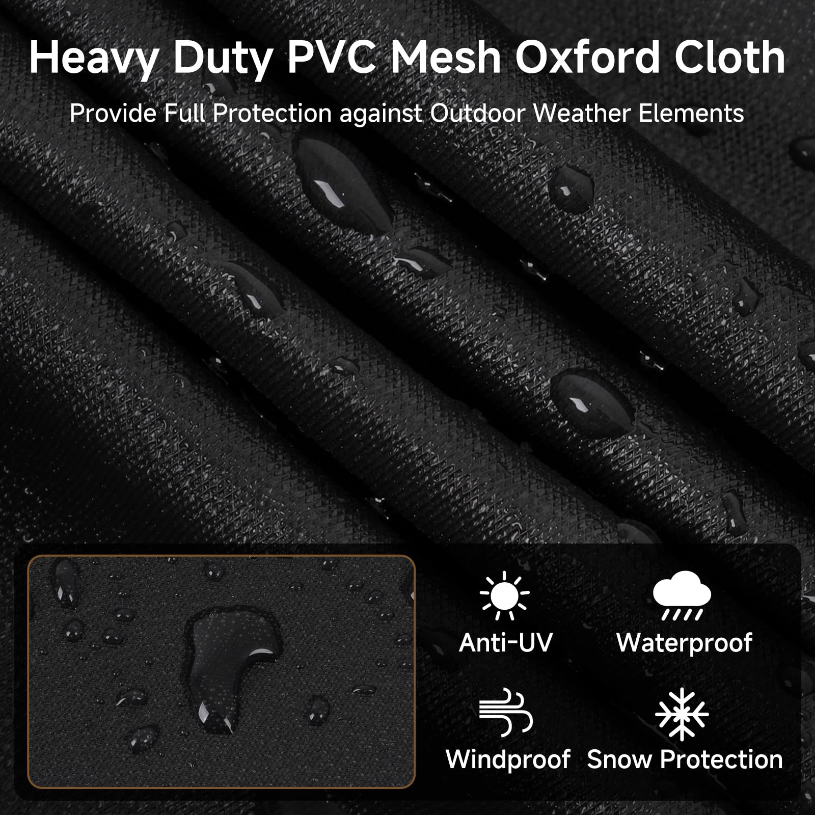 Grill Cover for Outdoor Grill,600D Heavy Duty Griddle Cover for Blackstone 28" Griddle,Waterproof 5483 BBQ Grill Cover with Air Vent and Click-Close Straps