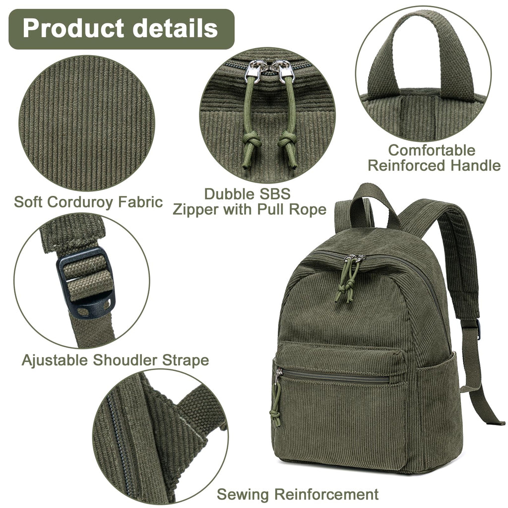 BTOOP Mini Backpack Women Girls Water-resistant Small Backpack Purse Shoulder Bag for Womens Adult Kids School Travel