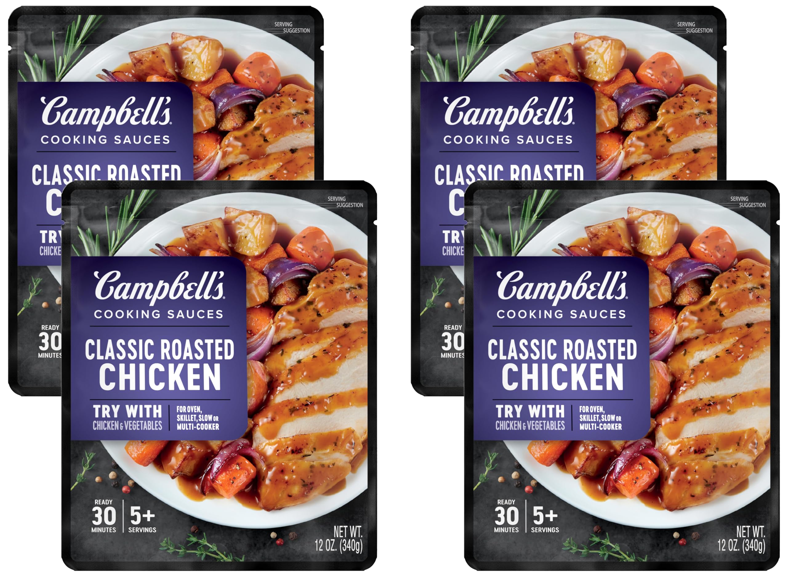 Campbell's Cooking Sauces, Hearty Beef Stew, 12 Oz Pouch