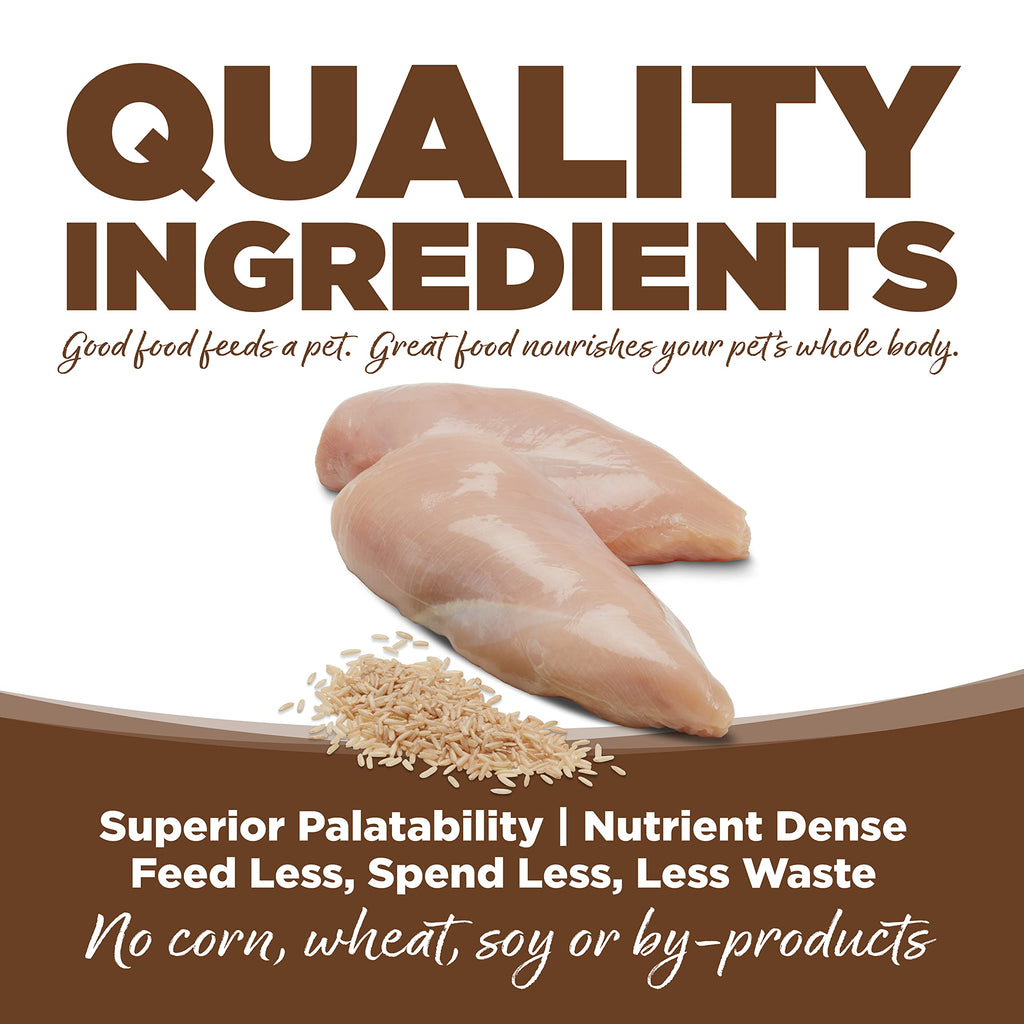 NutriSource Pure Vita Dry Dog Food, Chicken and Brown Rice, 12LB