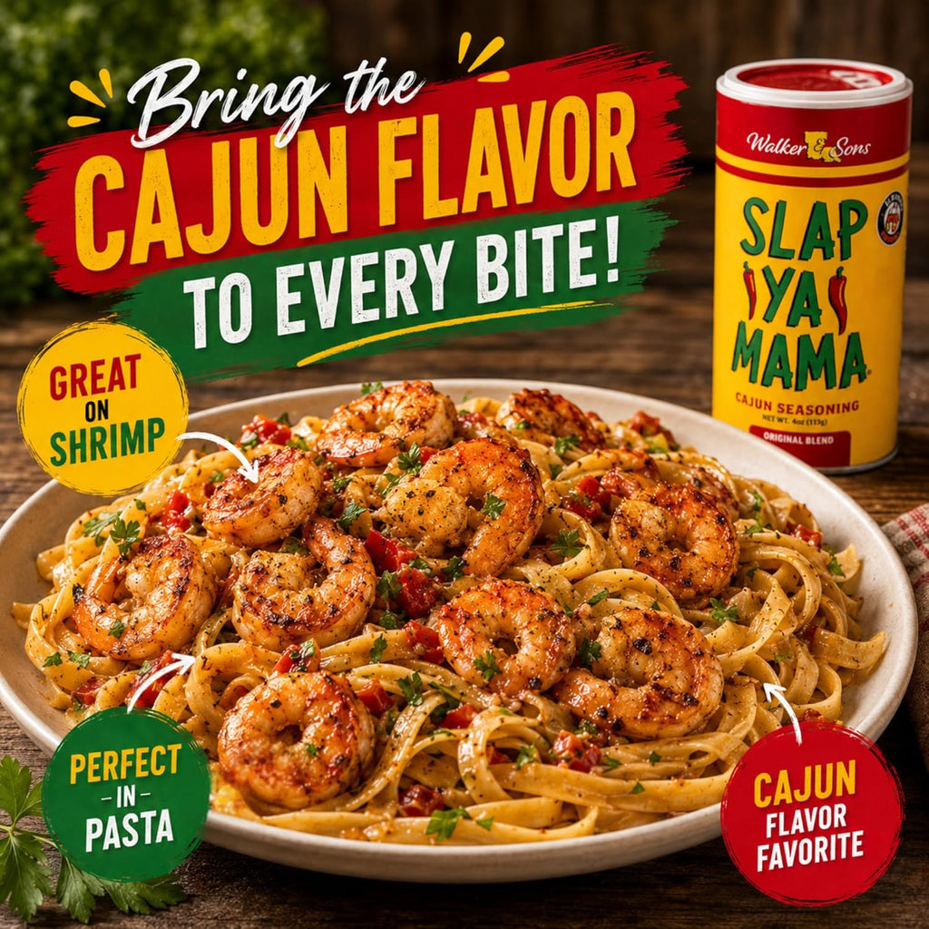 Slap Ya Mama Cajun Seasoning from Louisiana, Original Blend, No MSG and Kosher, 4 Ounce