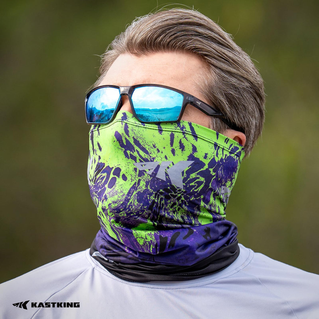 KastKing Sol Armis Neck Gaiter - UPF 50 Face Mask - UV Sun Protection Mask for Men & Women, Fishing, Hiking