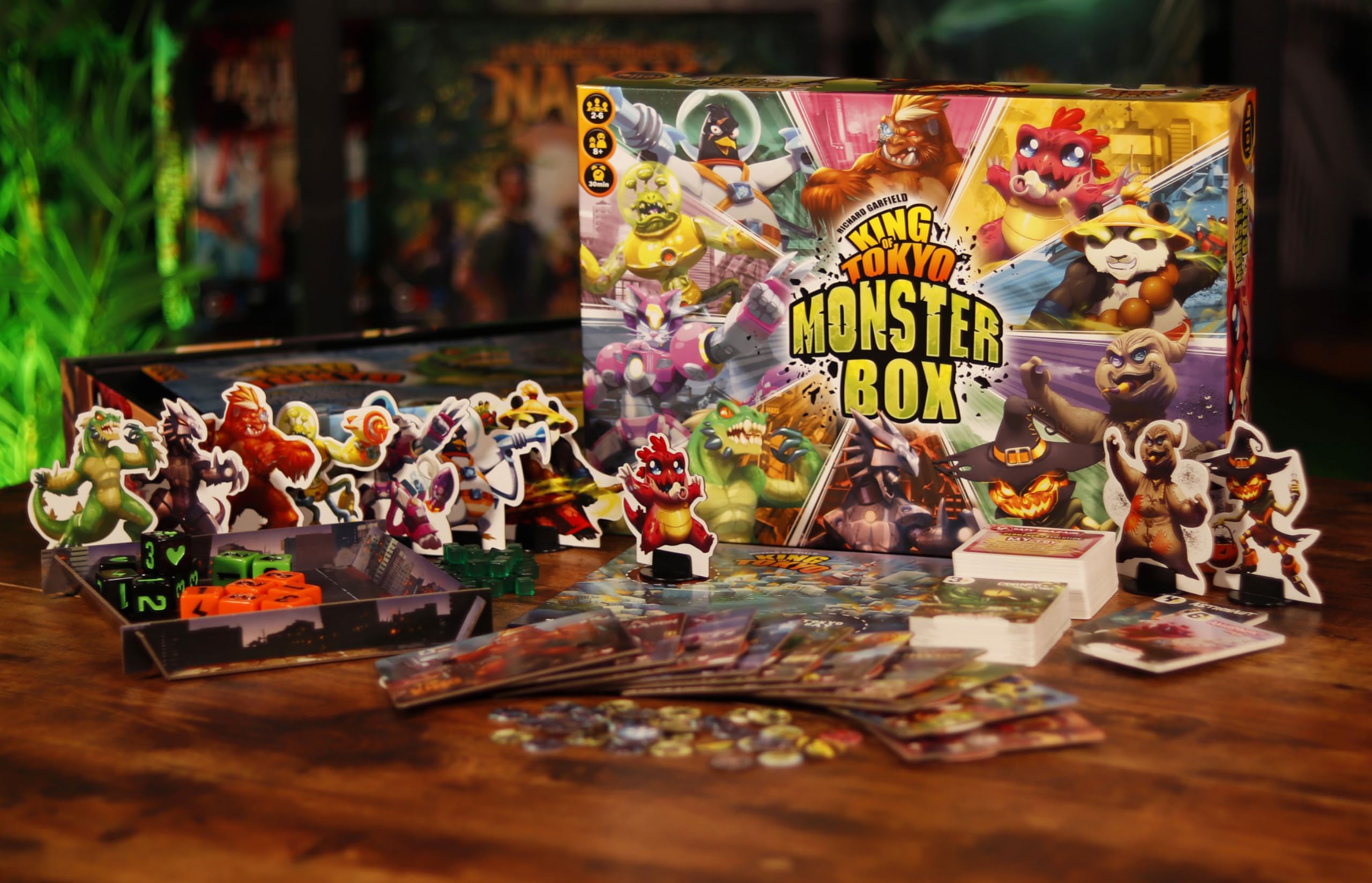 IELLO: King of Tokyo: Duel - Two-Player Board Game, Fun & Tactical Giant Monster Clash Dice Game, Classic Strategy, Family Ages 8+, 2 Players, 20 Min