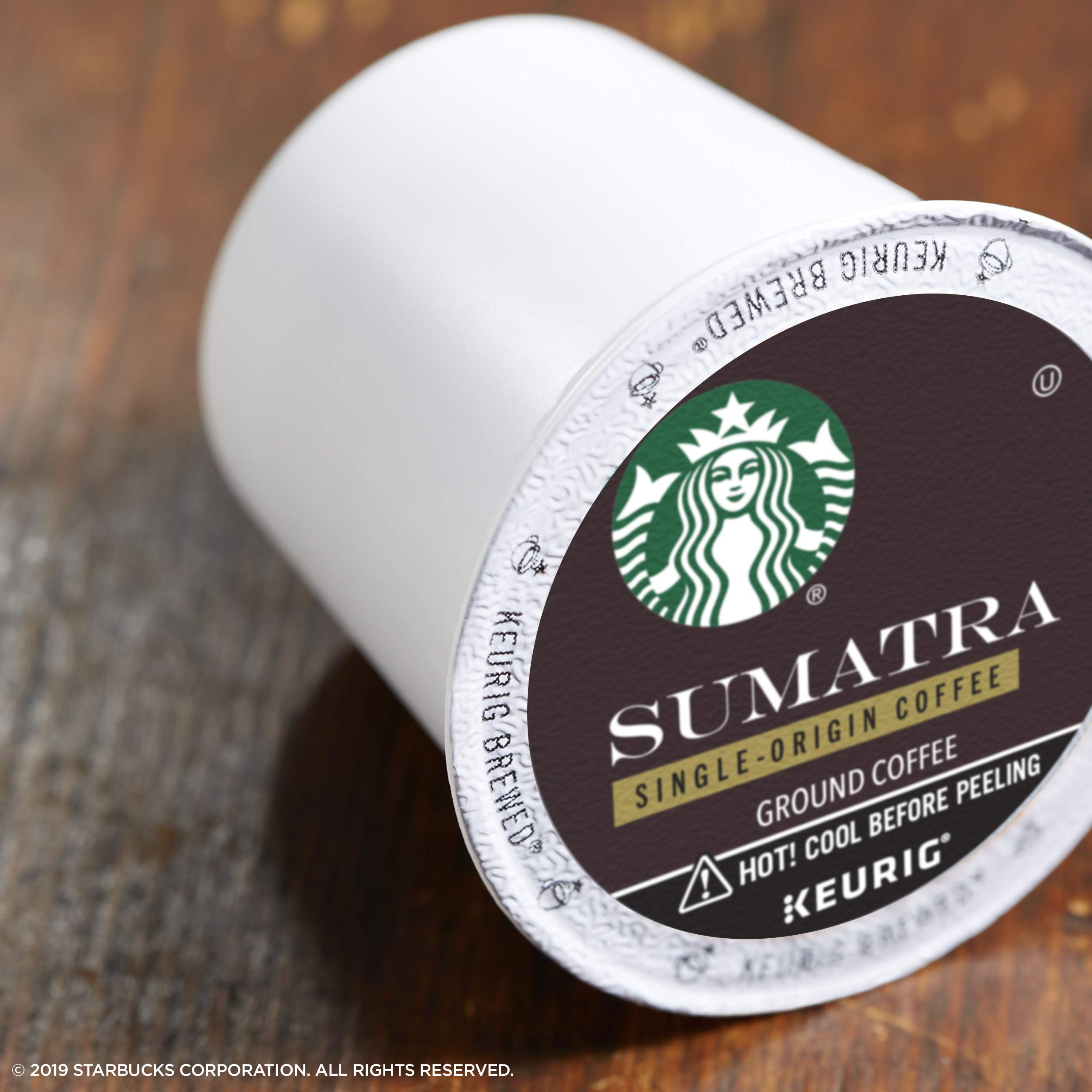 Starbucks Coffee K-Cup Variety Pack, 1 Cinnamon Dolce, 1 Hazelnut, 1 Mocha, 1 Cr�me Brulee, 1 Maple Pecan, 1 Caramel, 10 CT K-Cups, 1 CT