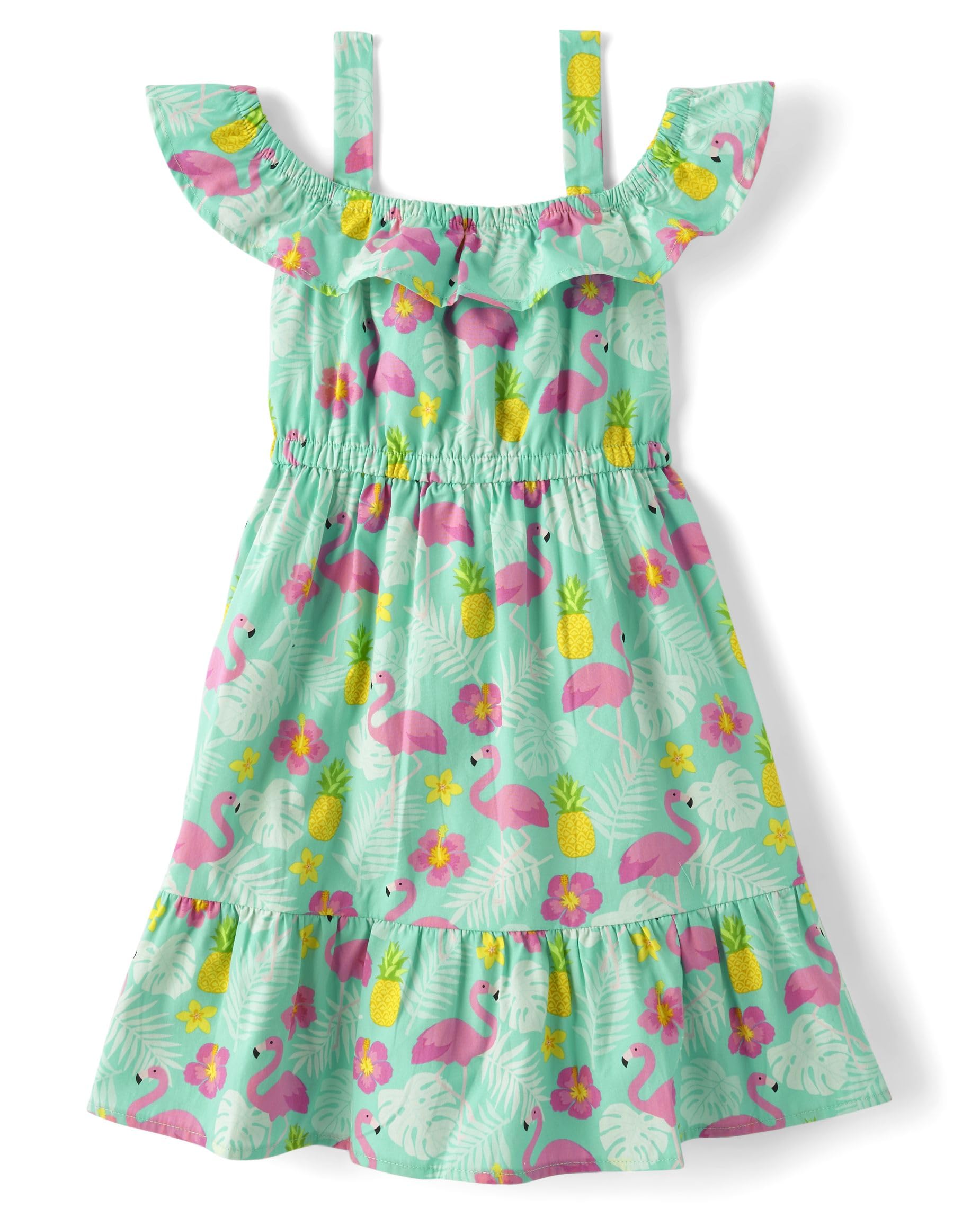 Gymboree Girls and Toddler Flutter Sleeve Dresses