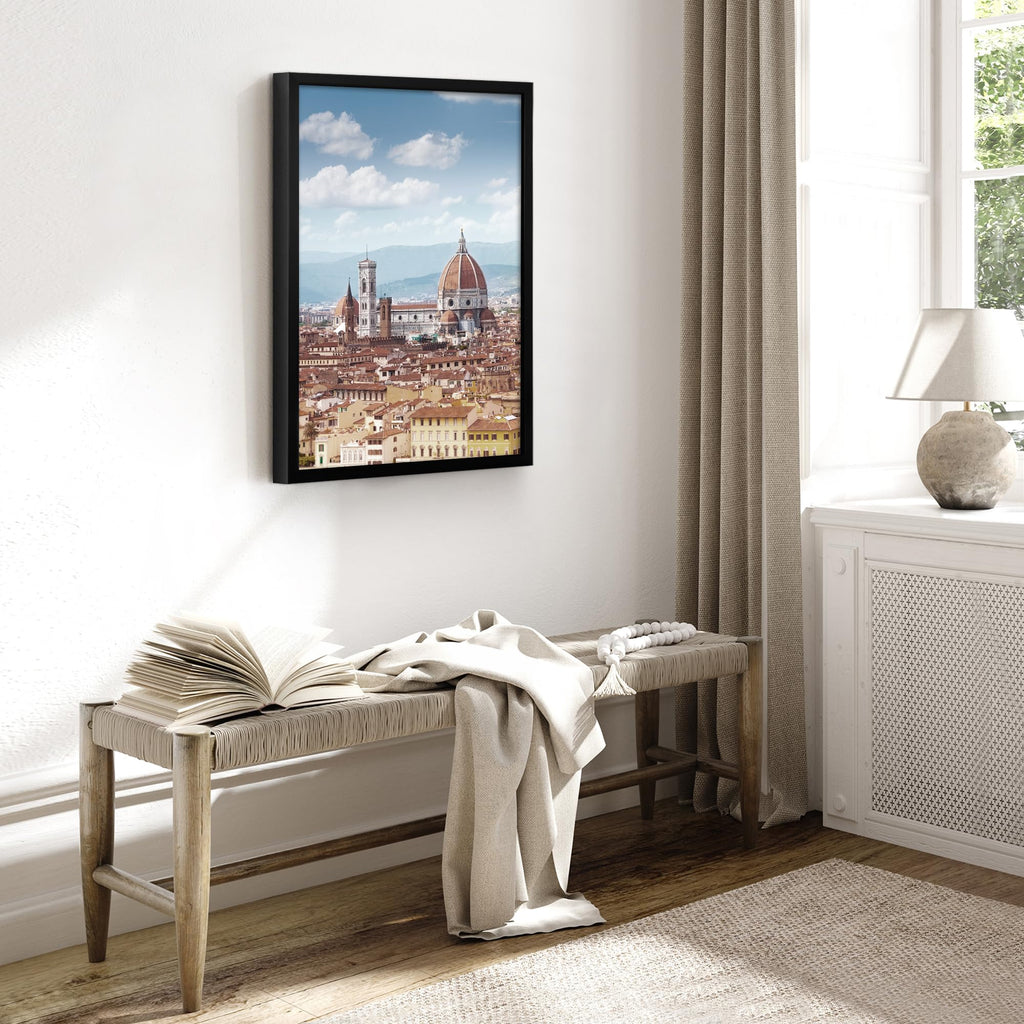 Americanflat 5x7 Picture Frame with Shatter-Resistant Glass - Soho Collection - Gallery Style Deep Molding Picture Frames for Tabletop and Wall Display - Black