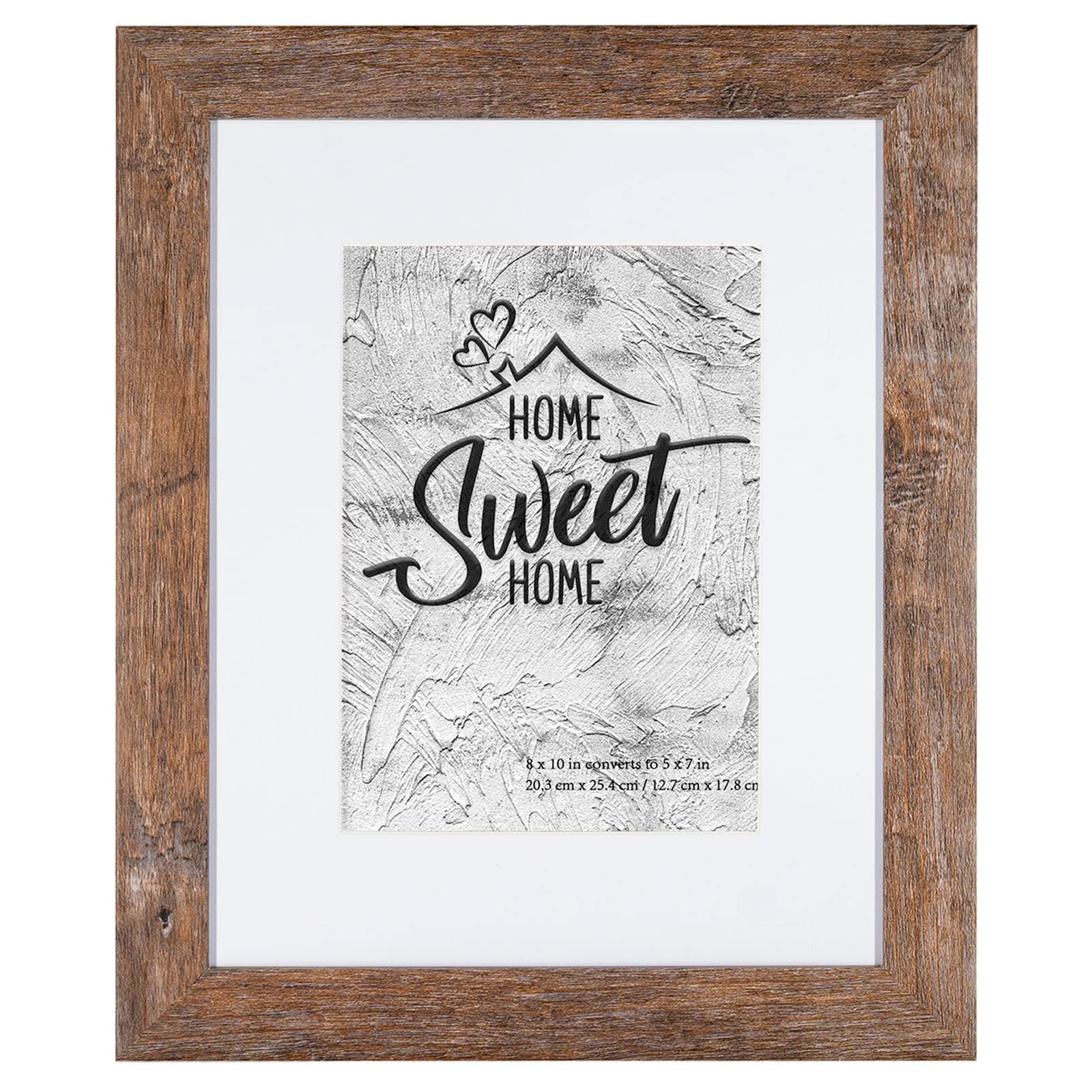 Califortree Black 11x14 Picture Frame - Display Photos 8x10 with Mat or 11x14 Without Mat - HD Glass Inside, Set of 2