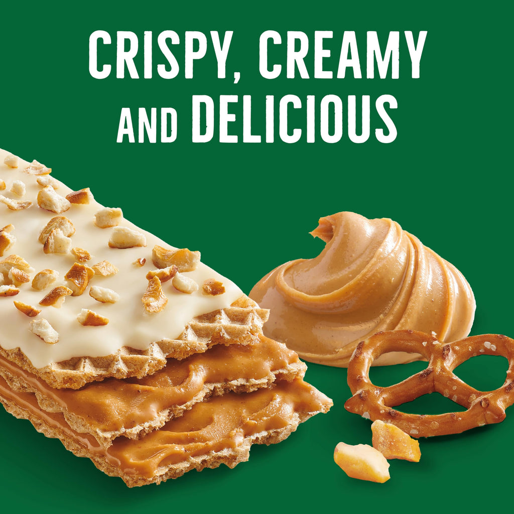Nature Valley Crispy Creamy Wafer Bars, Blueberry, Whole Grain, 5 Bars, 6.5 oz