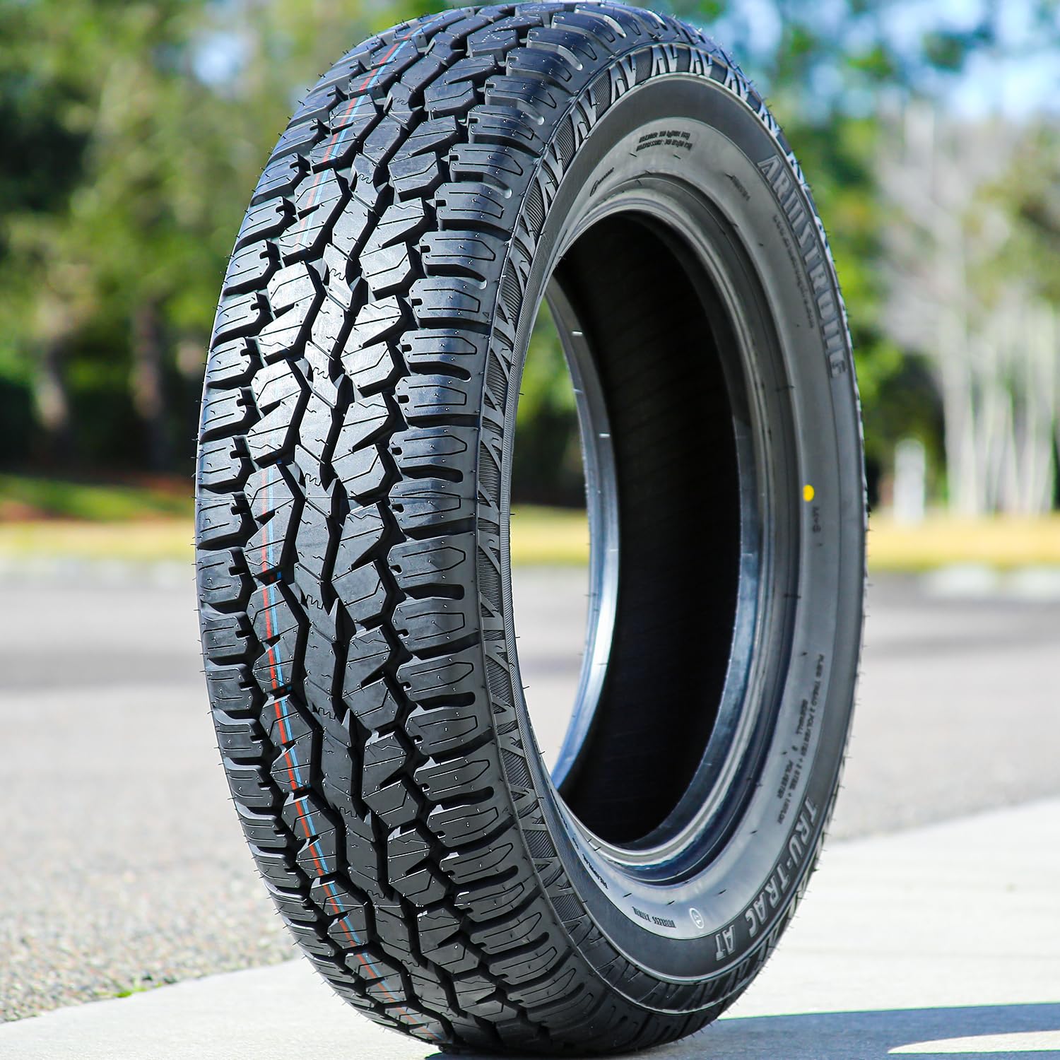 Armstrong Tru-Trac AT A/T All-Terrain Off-Road Light Truck Radial Tire-31X10.50R15LT 31X10.50X15 31X10.50-15 109s Load Range C LRC 6-Ply BSW Black Side Wall