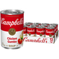 Campbell's Condensed Chicken Gumbo Soup, 10.5 Ounce Can