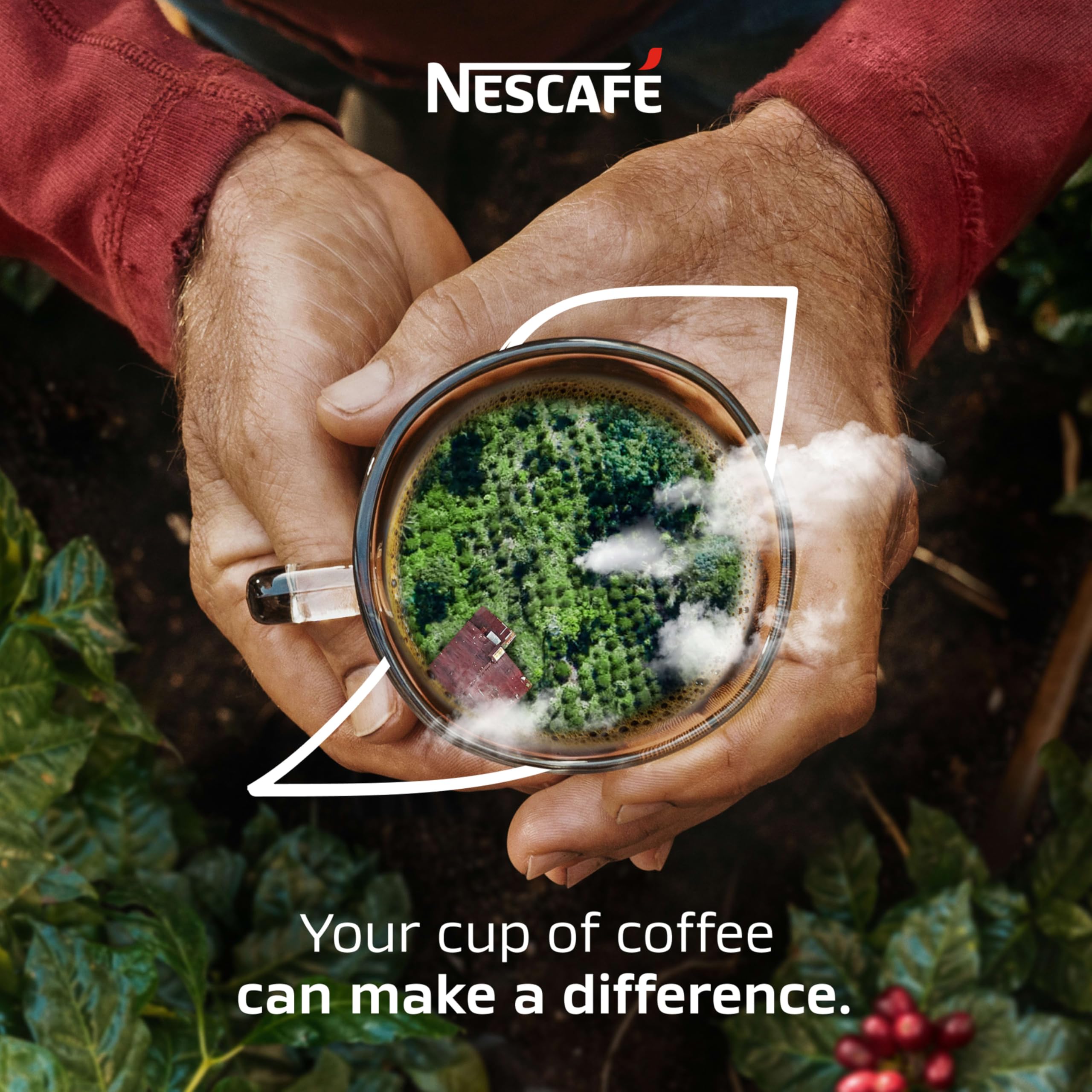 Nescafe Instant Coffee Packets, Decaf, Taster's Choice Light Roast, 80 Singles (Pack of 6)