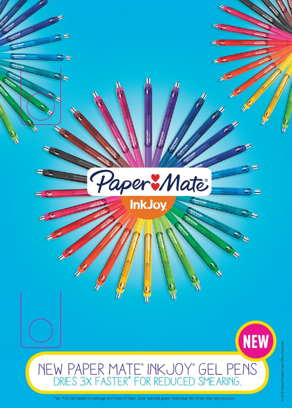 Paper Mate InkJoy Gel Pens, Retractable, Fine Point (0.5mm), Black Ink, 12 Count - Comfortable Grip, Writing, Teacher Supplies