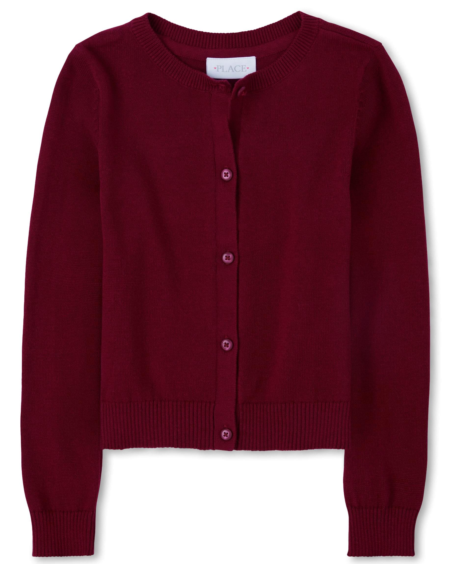The Children'S Place Girls Solid Cardigan