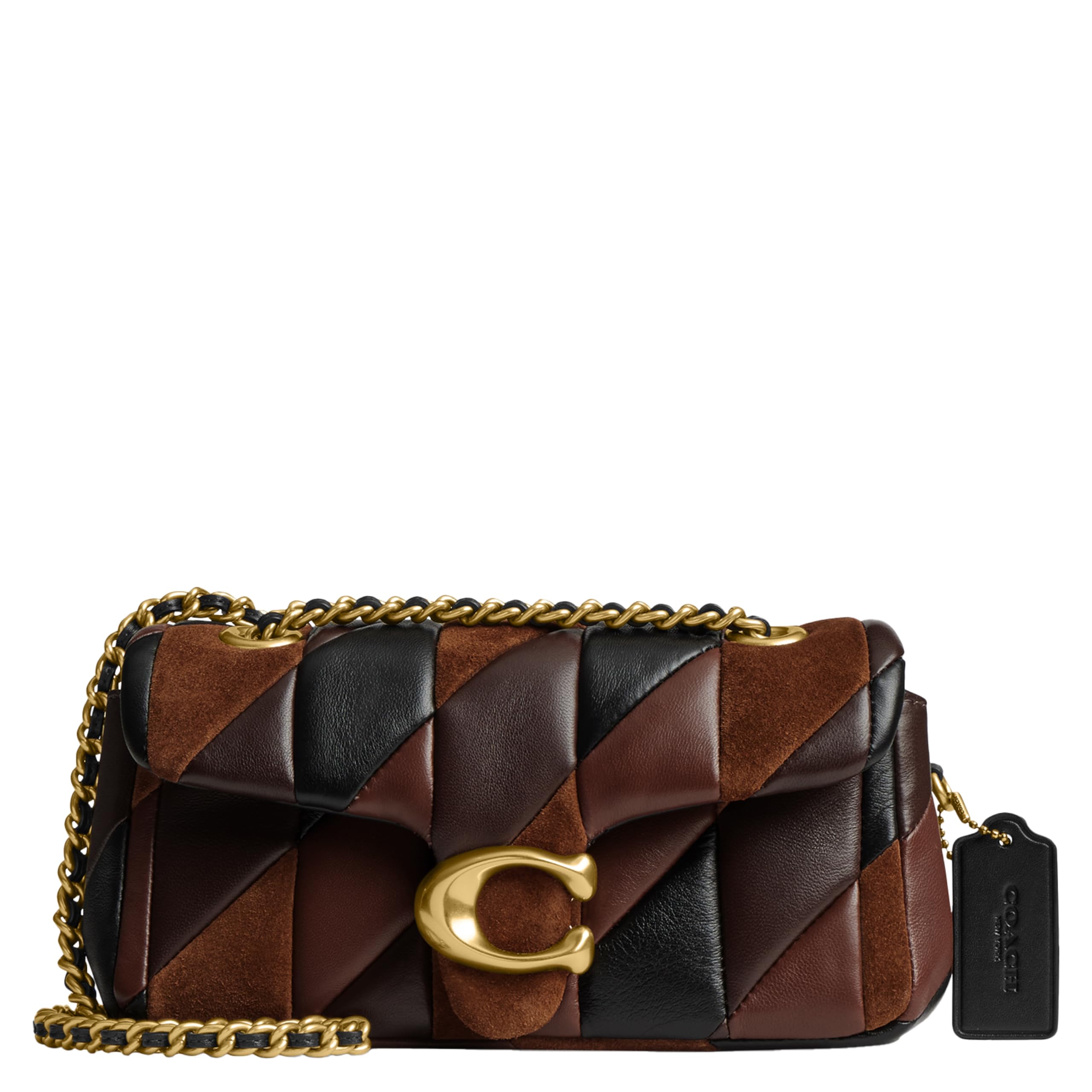 COACH Women's Quilted Leather Tabby 20 Shoulder Bag