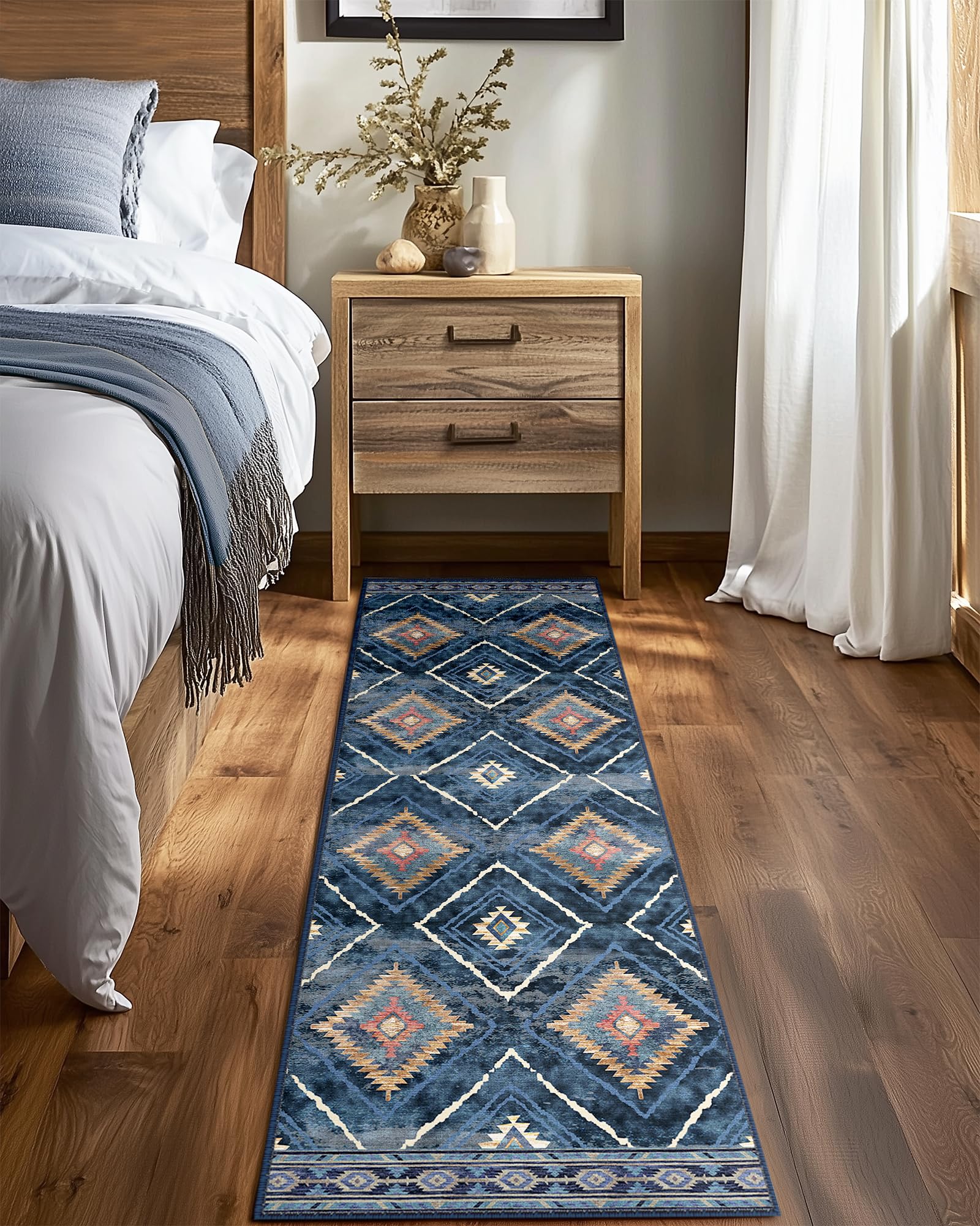 BESTSWEETIE Area Rug 2x3 Rug Machine Washable Non-Slip Low Pile Print Pattern Western Rug for Living Room Bedroom Entryway Tribal Series-Abstract/Cowhide