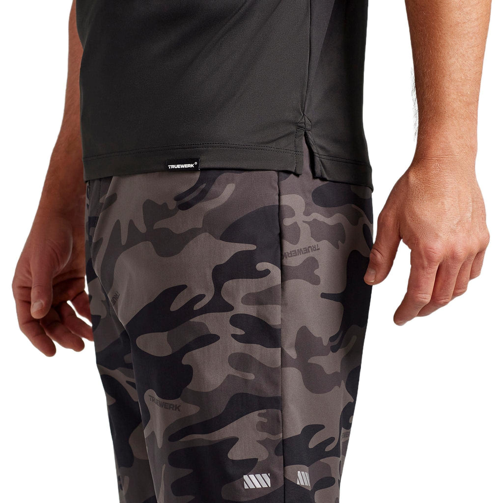 TRUEWERK Men's UPF 50+ Sun Protection Shirt - B1 Short Sleeve Work Tee, Moisture Wicking, Lightweight