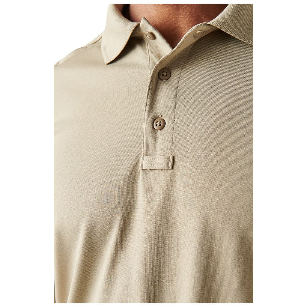 5.11 Tactical Men's Performance Short Sleeve Polo, 100% Polyester, Moisture Wicking, Style 71049