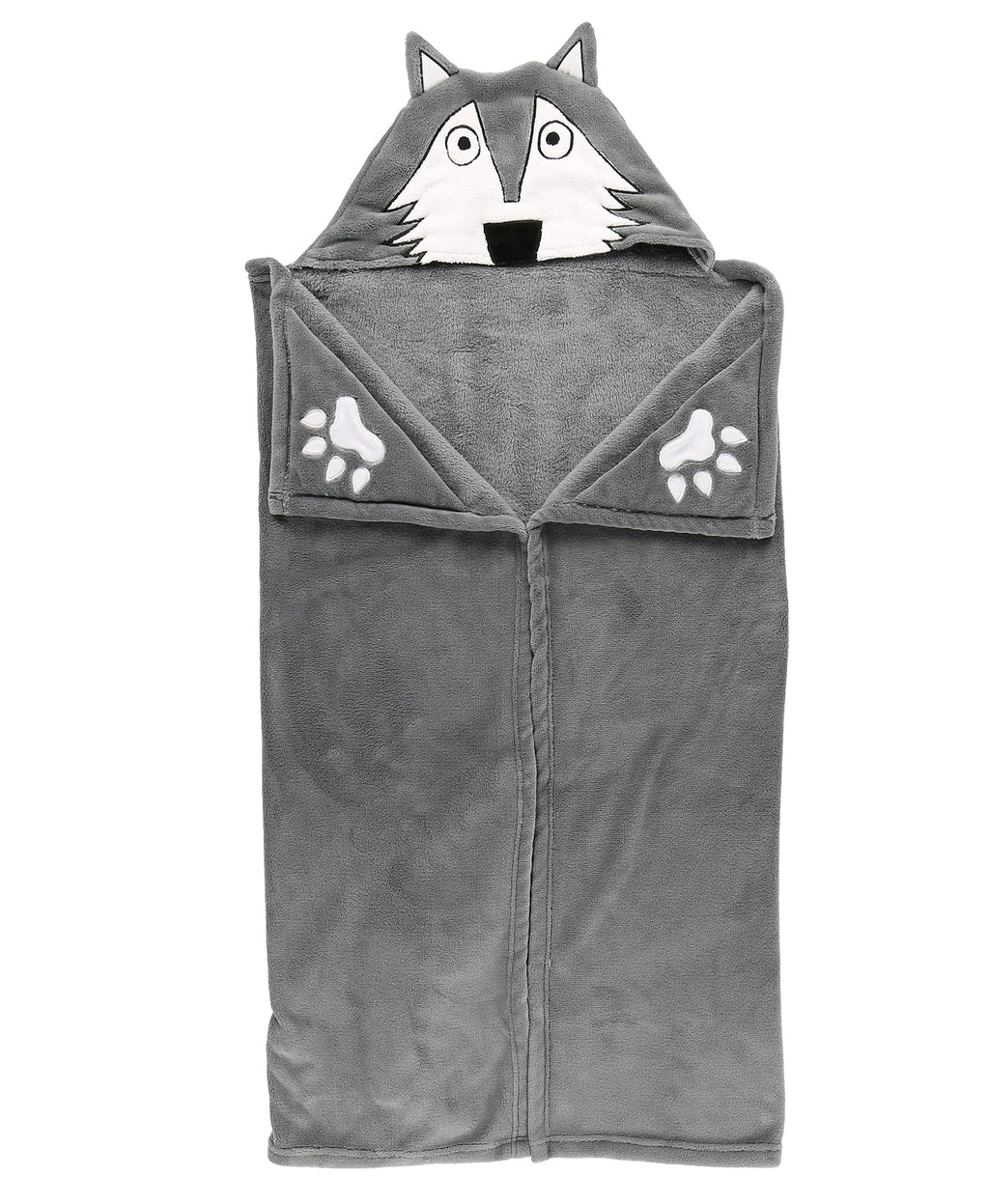 Lazy One Wearable Hooded Blanket for Kids, Animal Hooded Blanket (Bigfoot)