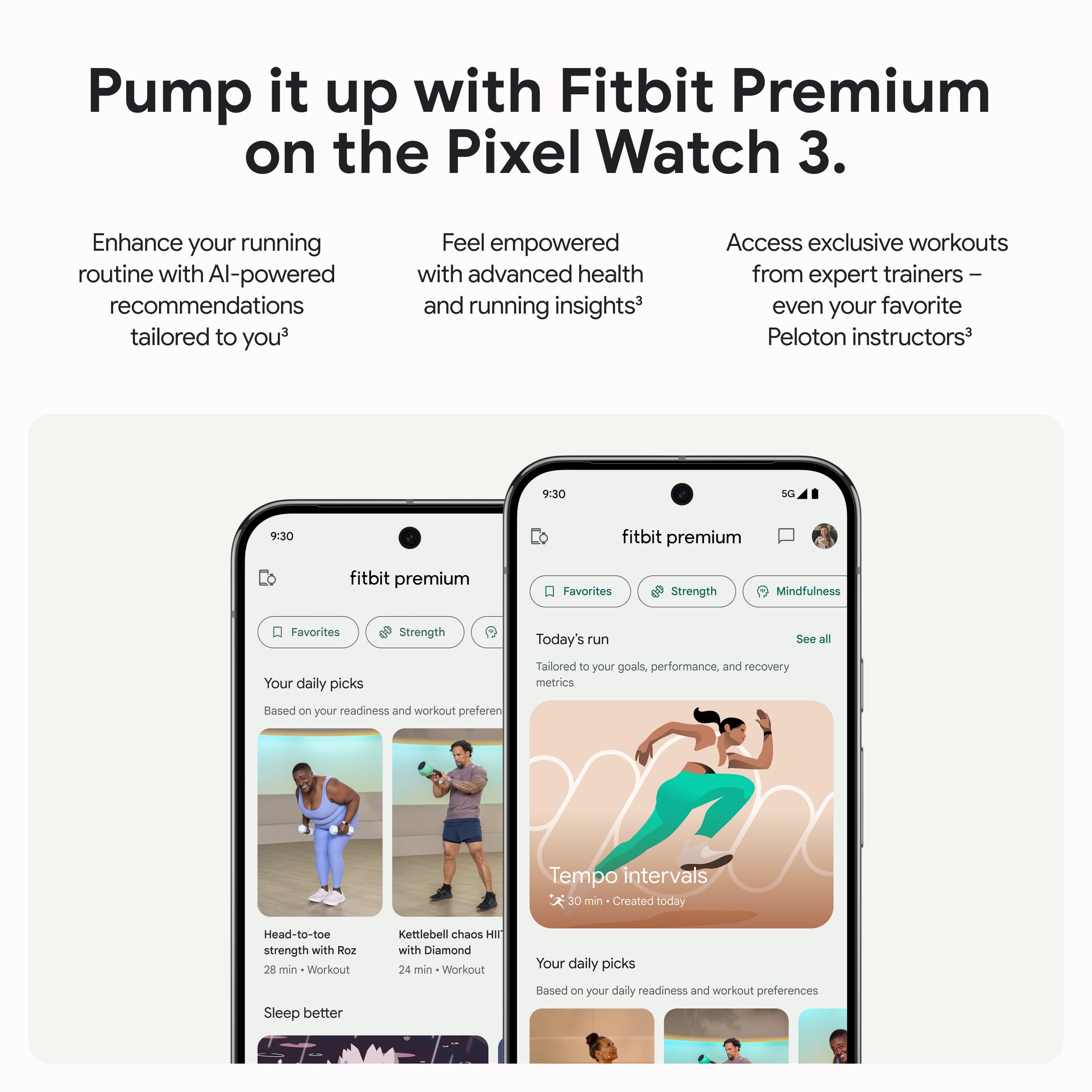 Google Pixel Watch 3 (41mm) 2024 Model - Android Smartwatch, Heart Rate Tracking, Fitbit Advanced Running, Fitness Insights, 24-Hour Battery - Champagne Gold Aluminum Case - Hazel Band - LTE
