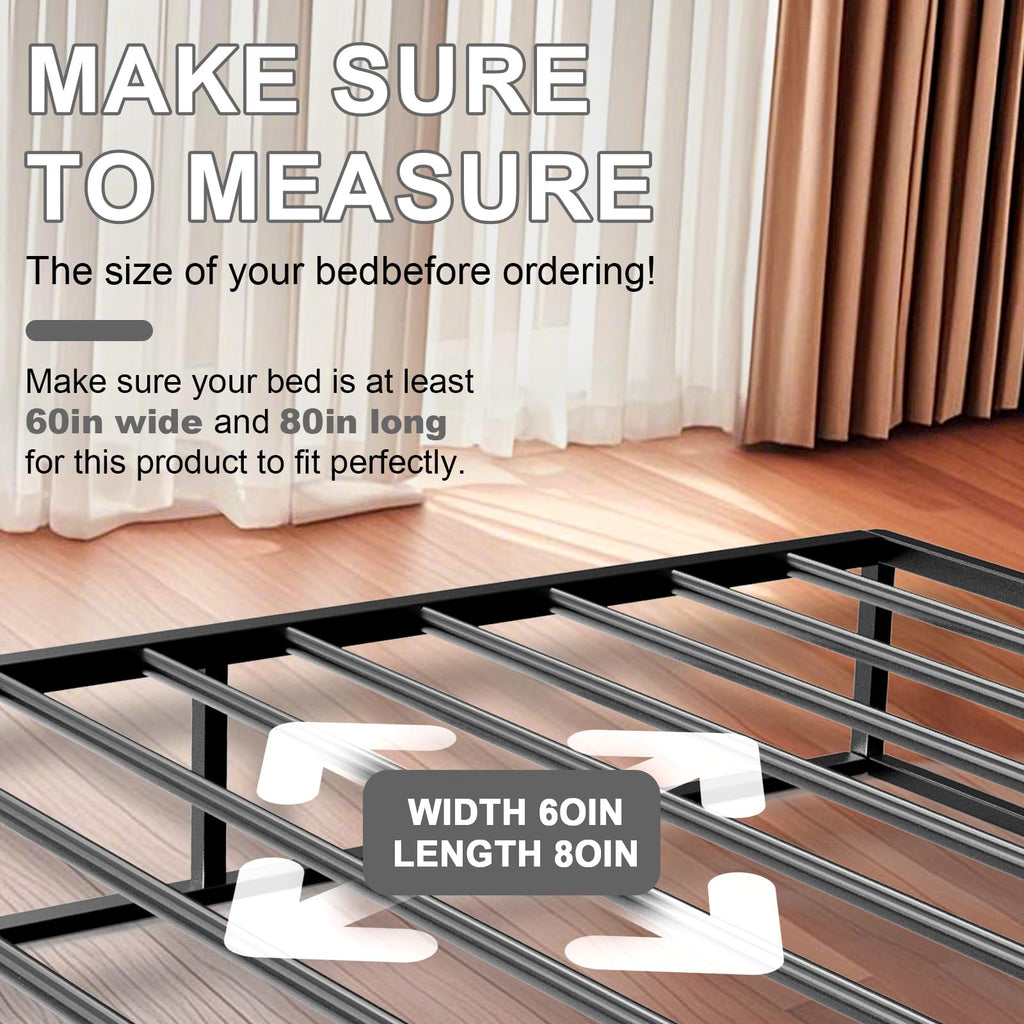 Imperius Folding Spring Box 10MM, Bed Support Flat Noodles, Twin Size 38x75'' ﻿ ﻿Light and Thin, Breathable, Noise Minimizing,Moisture Resistant Bunkieboards