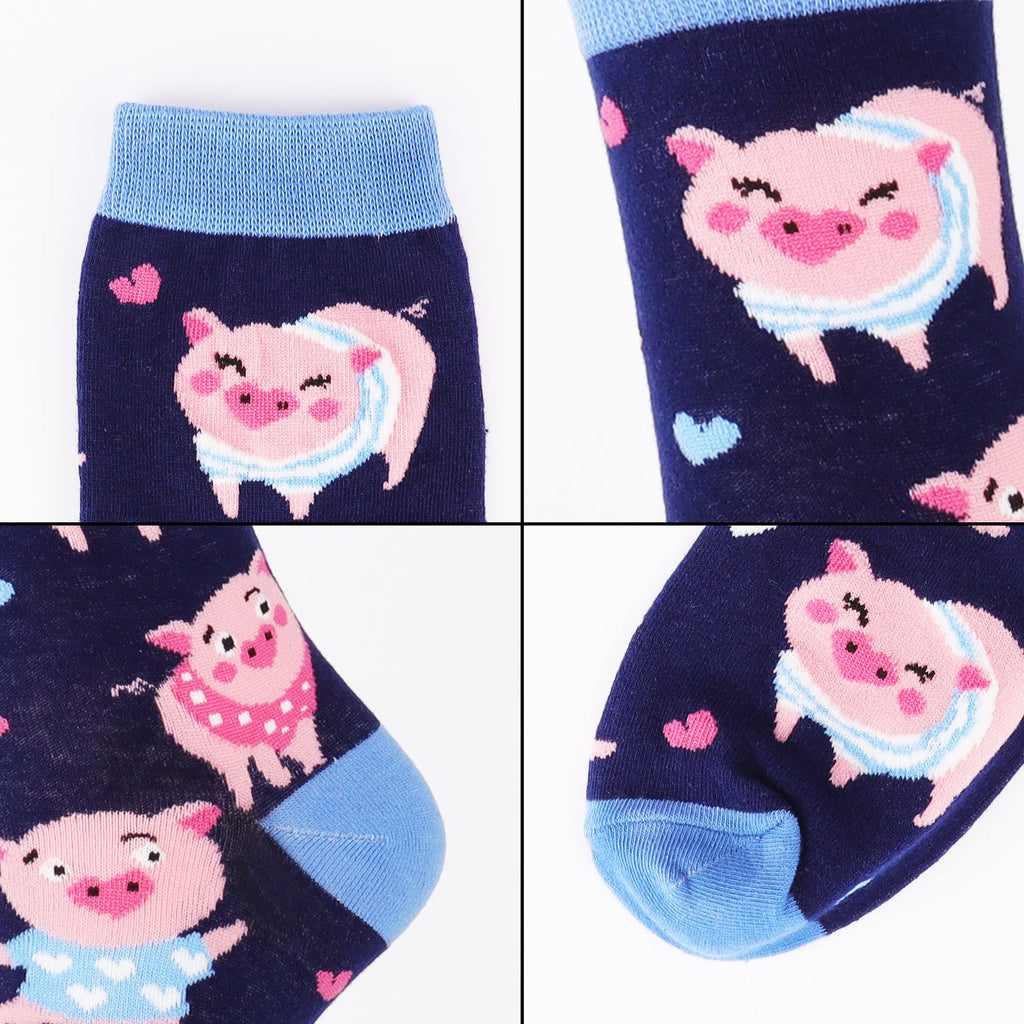 Jeasona Women's Cute Socks Funny Christmas Birthday Gifts for Women Mom Teenage Girls