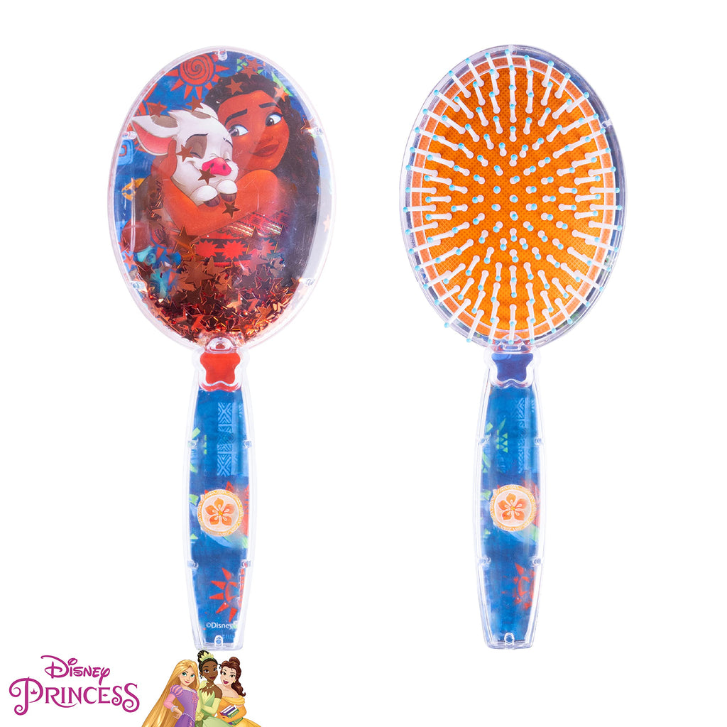 CoComelon Hair Brush with Magical Sparkling Stars Confetti HairBrush, Green - Kids Hair Brush Ages 3+