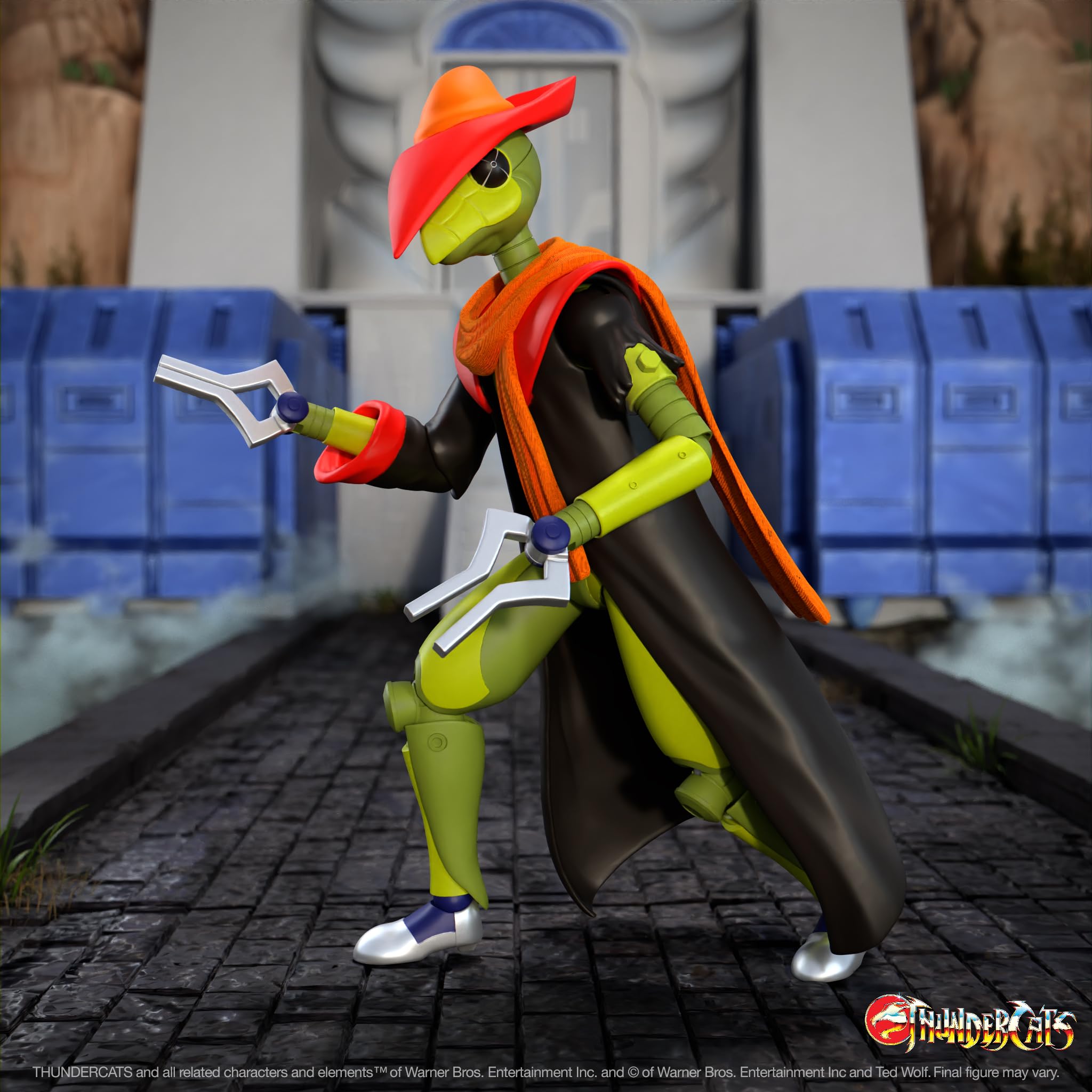 Super7 ULTIMATES! Thundercats Ghost Jaga - 7" Thundercats Action Figure with Accessories - Classic Cartoon Collectibles and Retro Toys