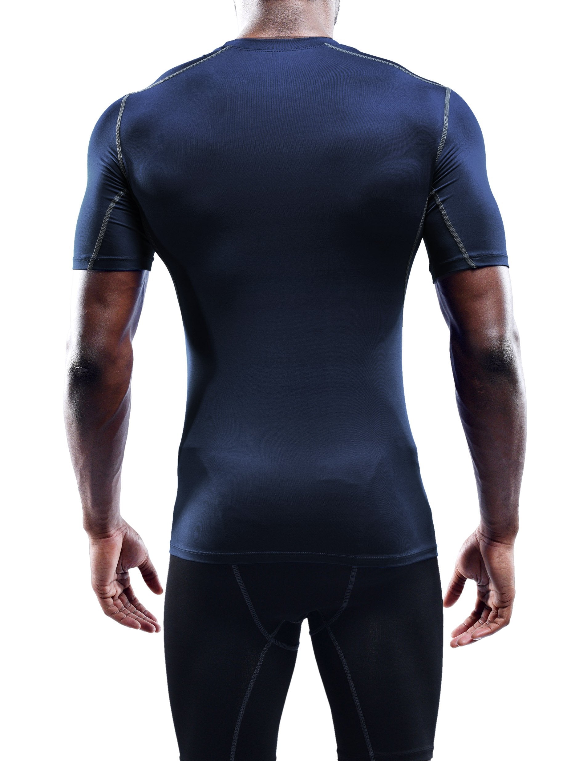 NELEUS Men's Dry Fit Athletic Running Shirt