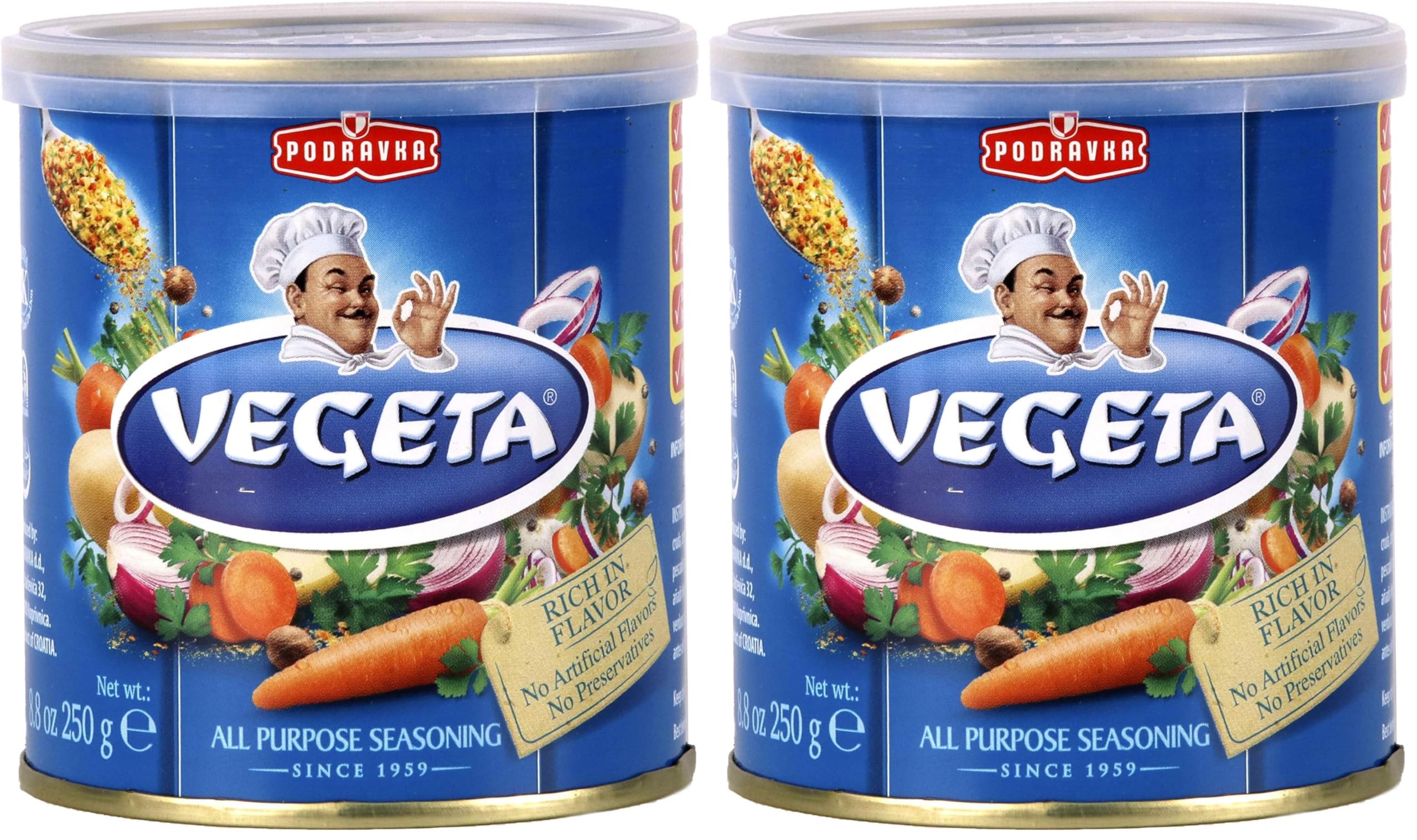 Vegeta All Purpose Seasoning Mix, Can 8.8 oz (250 g)