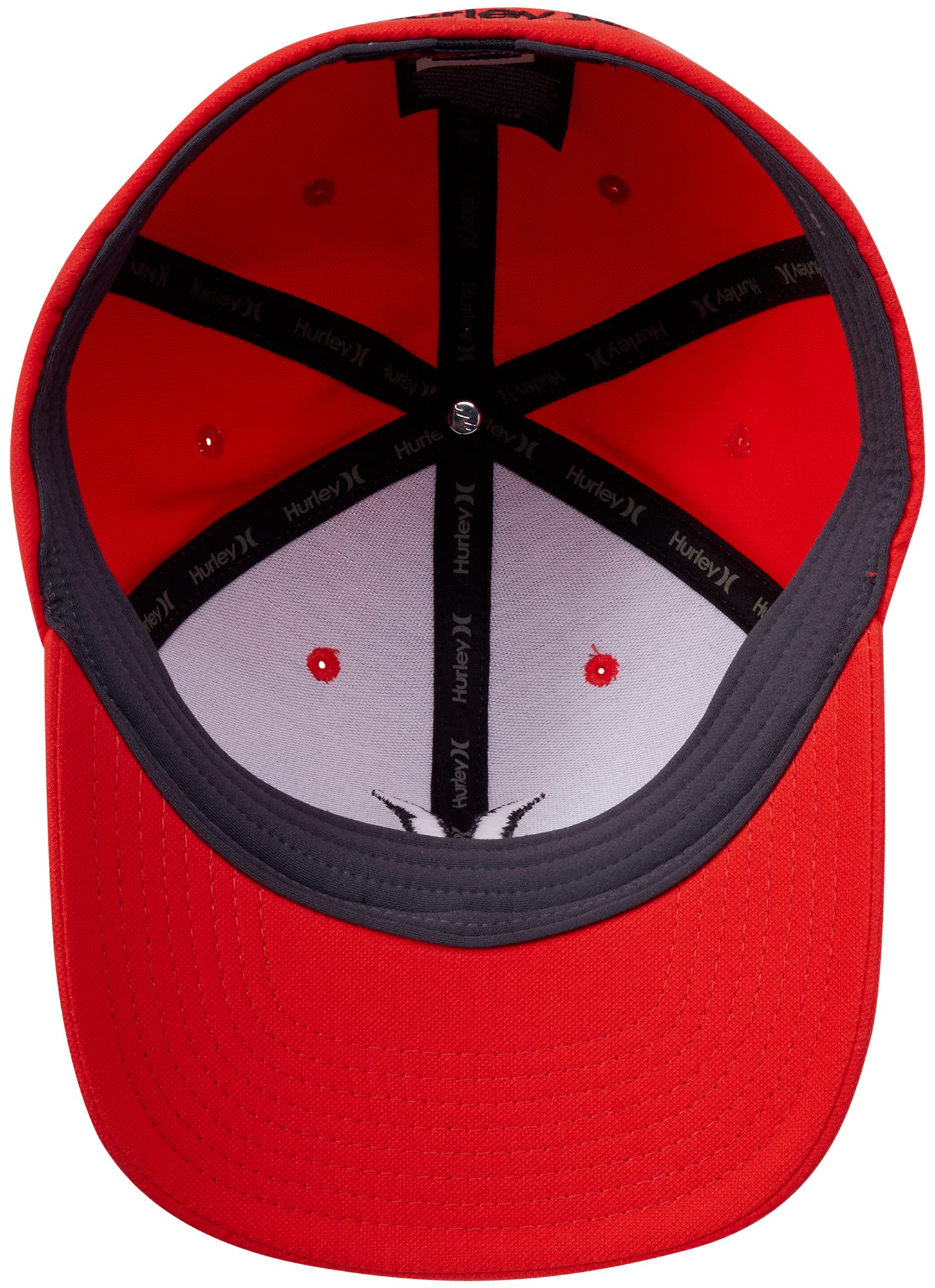 Hurley Men's Caps - One & Only Flexfit Baseball Cap - Fitted Hats for Men (S-XL)