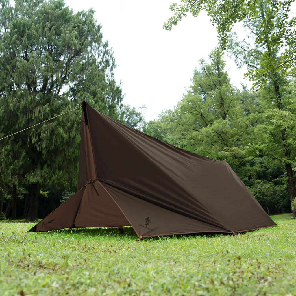 Free Soldier Waterproof Portable Tarp Multifunctional Outdoor Camping Traveling Awning Backpacking Tarp shelter Rain Tarp