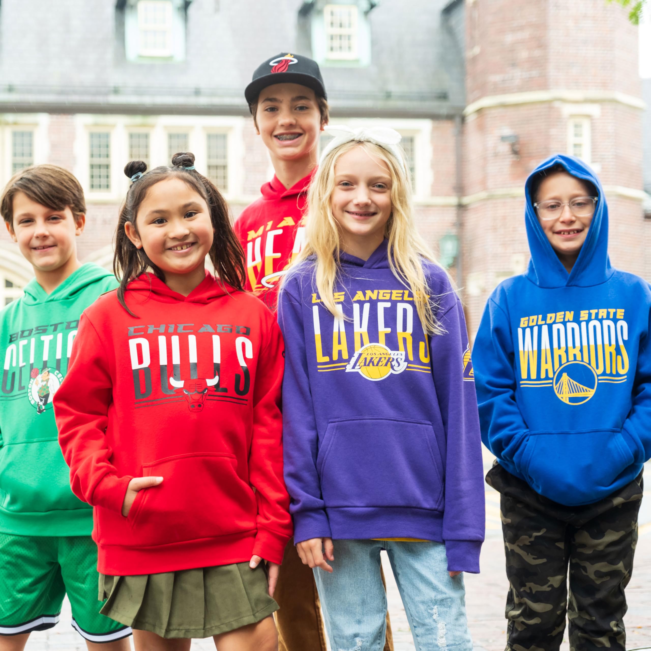 Ultra Game Youth NBA Official Standard Super Soft MVP Pullover Hoodie Sweatshirt