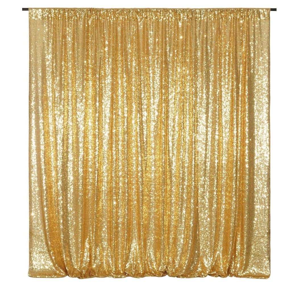 Poise3EHome Baby Blue Sequin Backdrop Curtain, 2 Panels 2Ft x 8Ft Glitter Photography Background for Party Baby Shower Wedding Birthday Christmas Thanksgiving Halloween Decoration