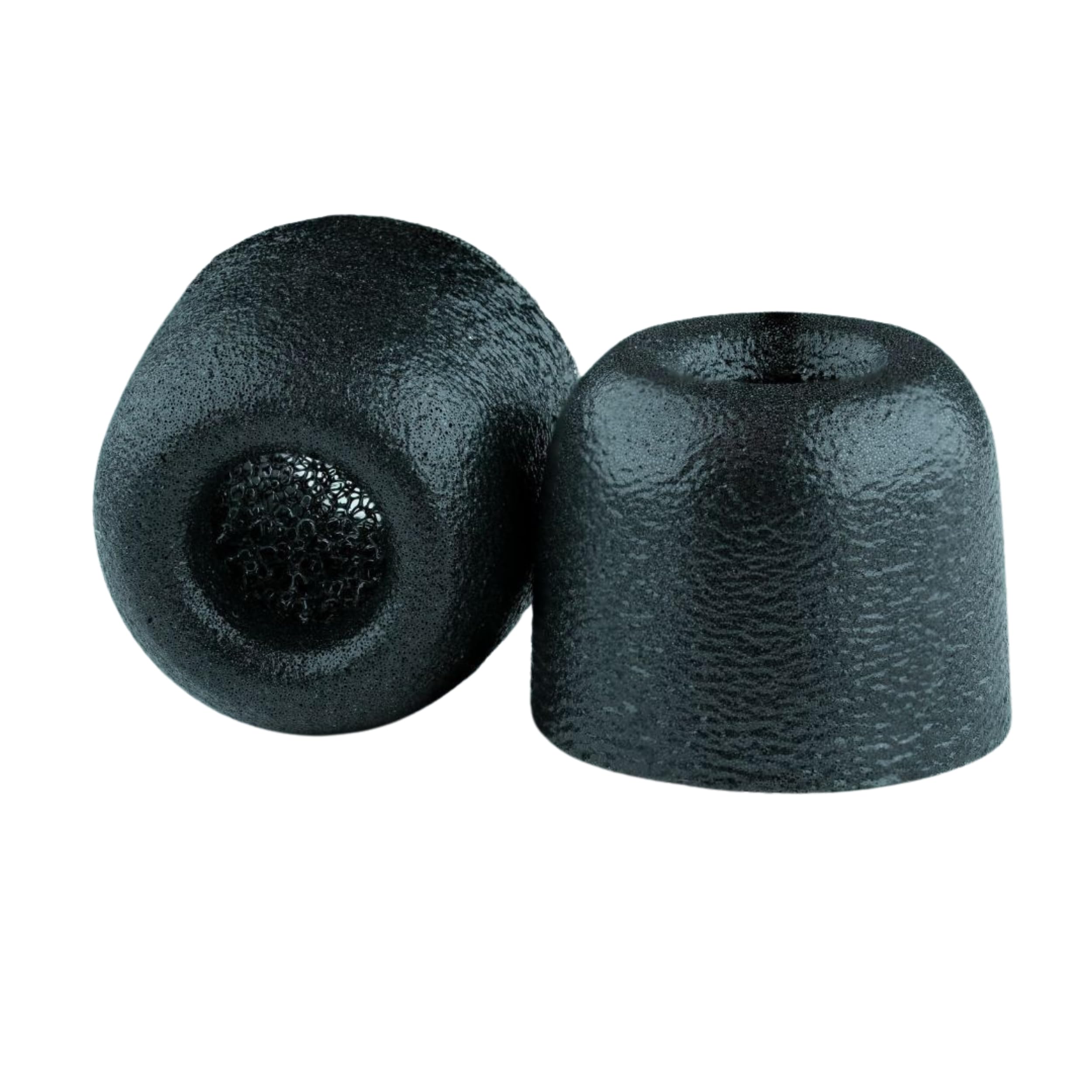 Comply 500 Core Series | Memory Foam Replacement IEM Ear Tips for KZ, Moondrop, FiiO Sennheiser & More | Superior Noise Isolation, Ultimate Comfort, Secure Fit | Round, Black (S/M/L) (3 Pairs)