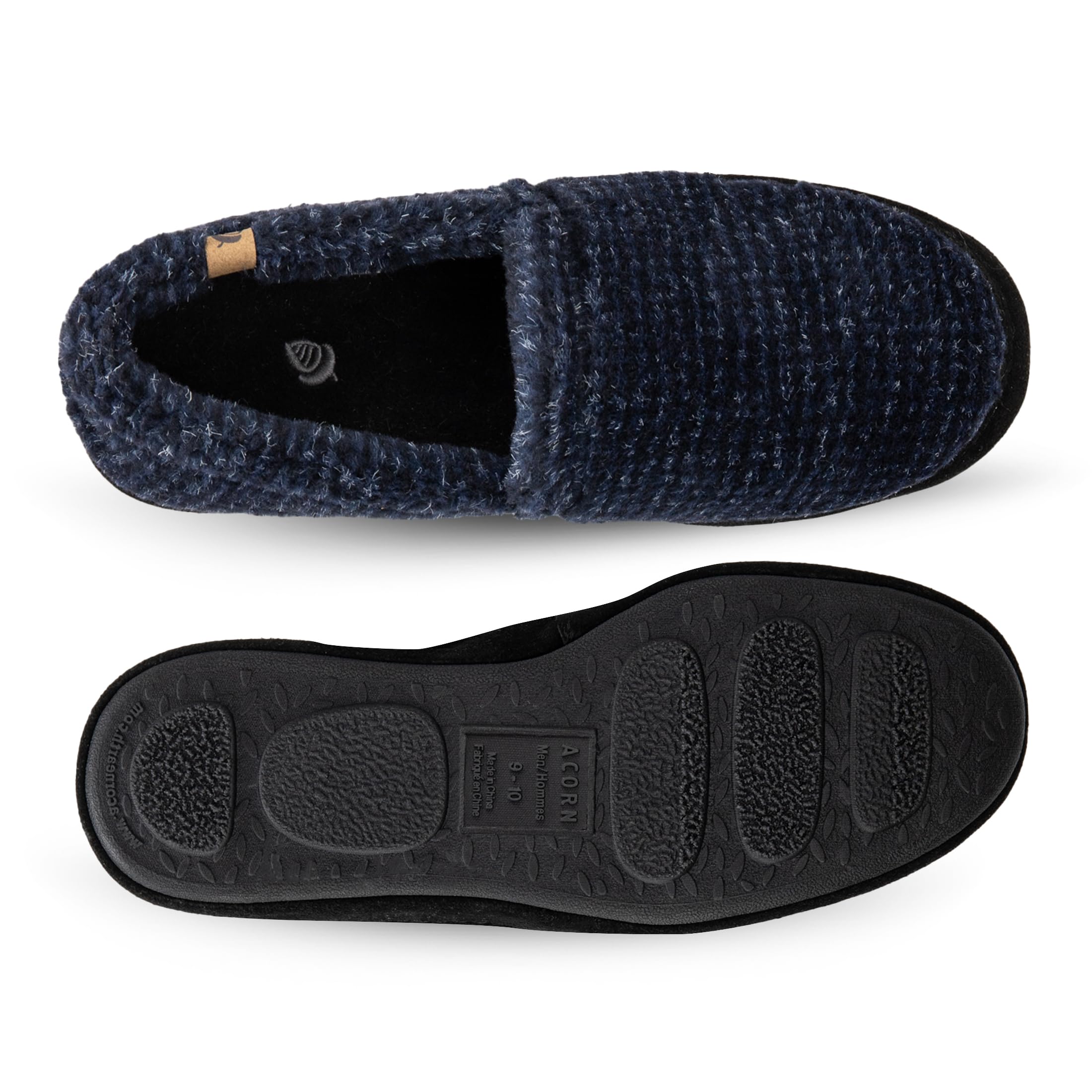 Acorn Men's Memory Foam Slippers