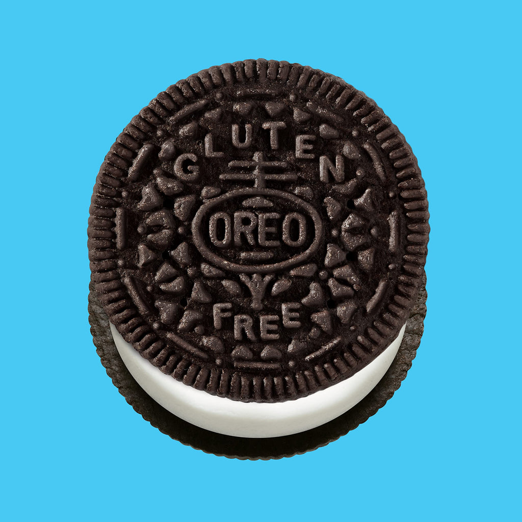 OREO Double Stuf Golden Sandwich Cookies, Family Size, 20 oz