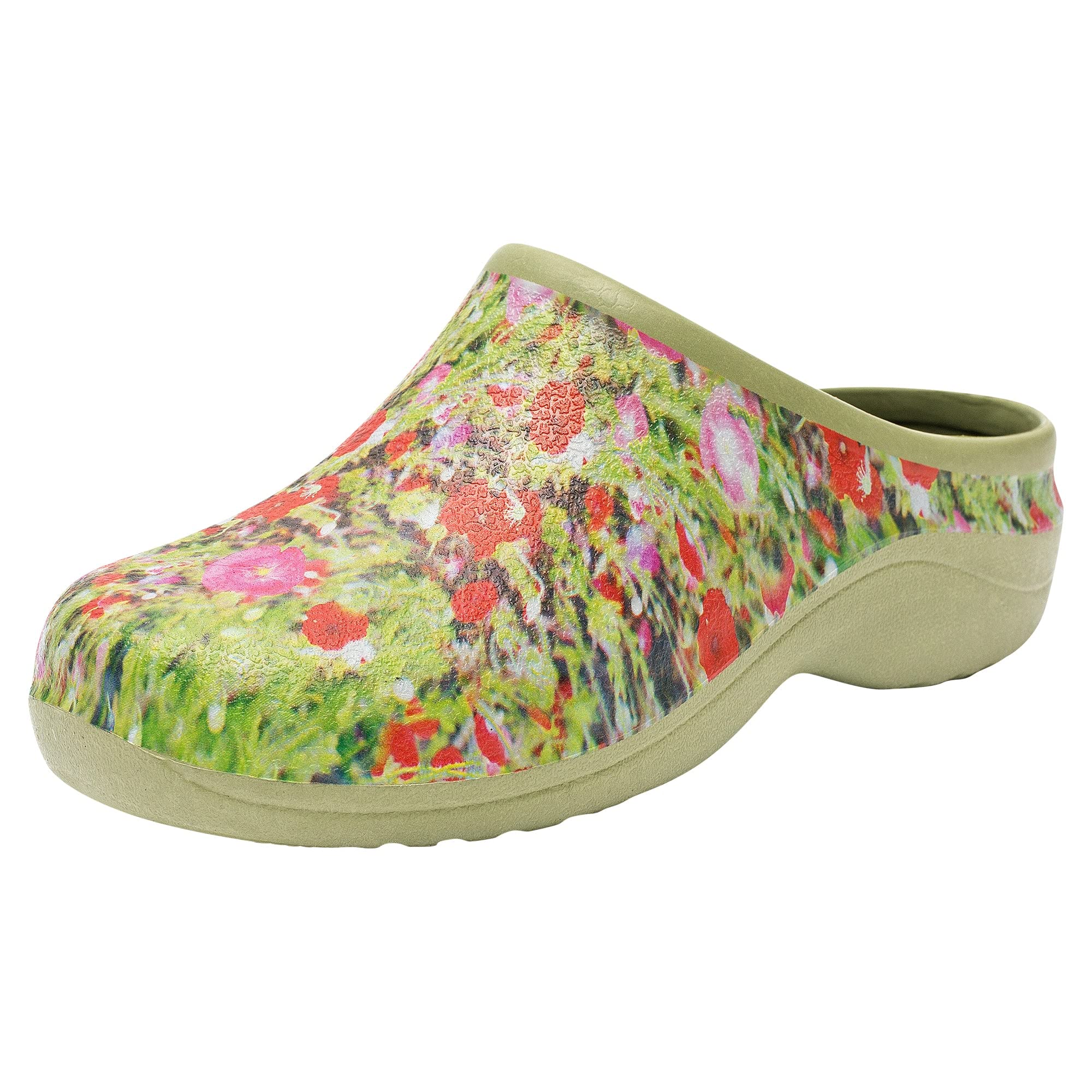Backdoorshoes Waterproof Premium Garden Clog Shoes for Women with Arch Support
