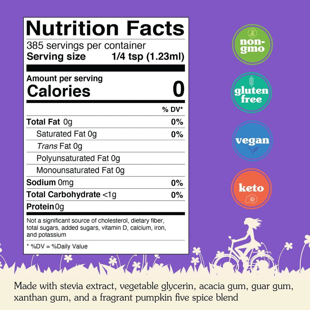 NuNaturals Stevia Syrup, Sugar-Free Sweetener, Plant-Based Sugar Substitute, Zero Calorie, Chocolate Flavor Syrup, 16 oz