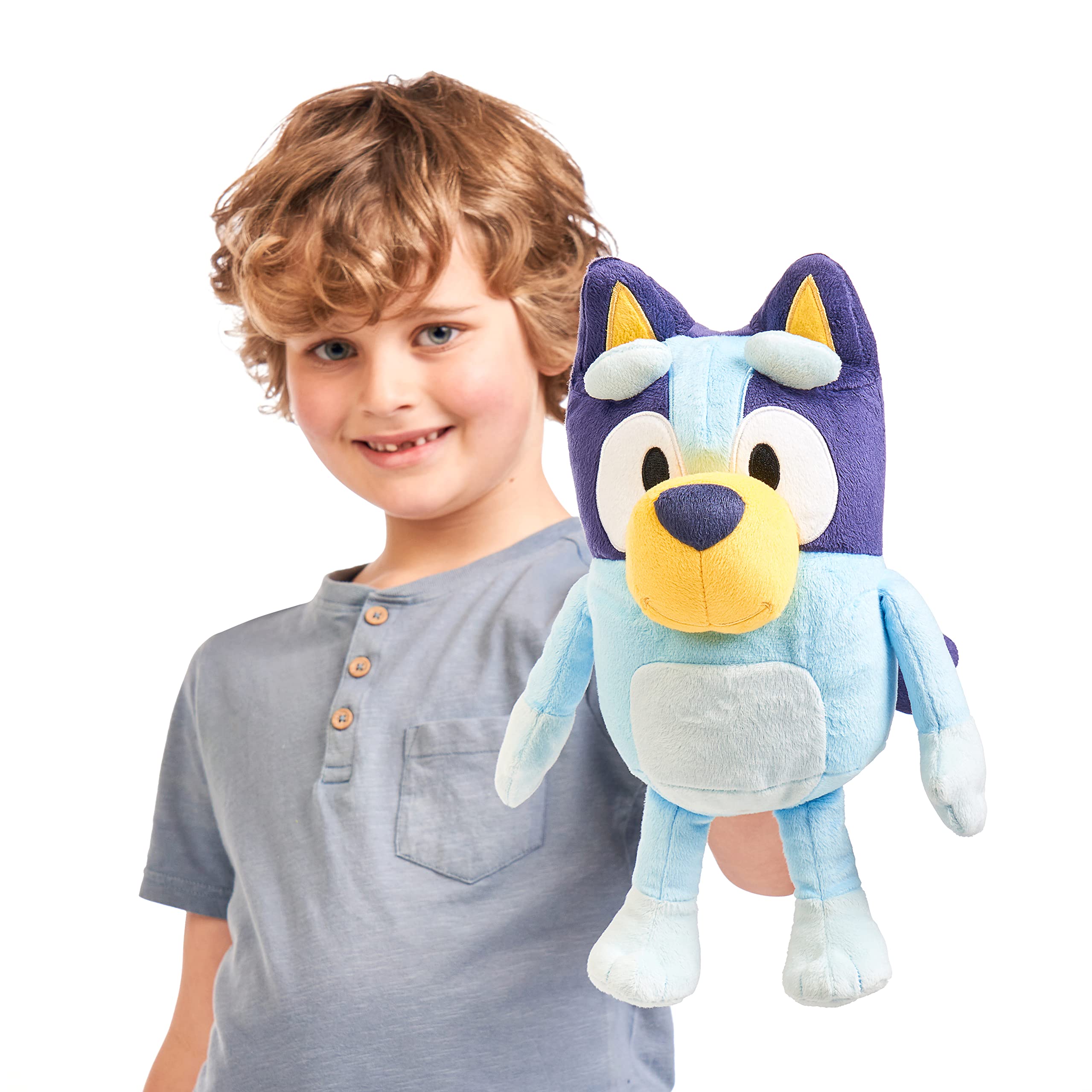 Bluey 17143 SFX, Feature, Interactive, Talking, 13" Plush, 17137