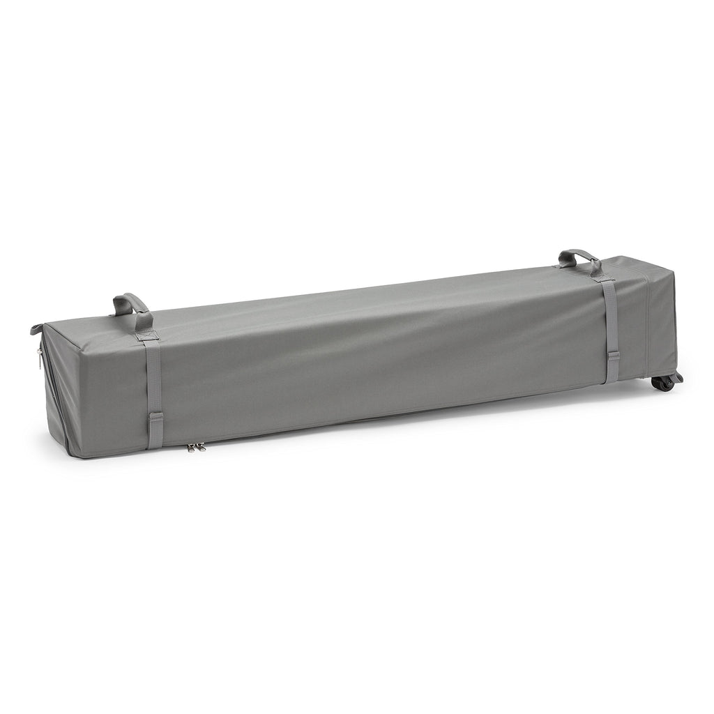 Core Instant Straight Leg Canopy Tent with Adjustable Sun Wall, 6 ft x 4 ft , Gray