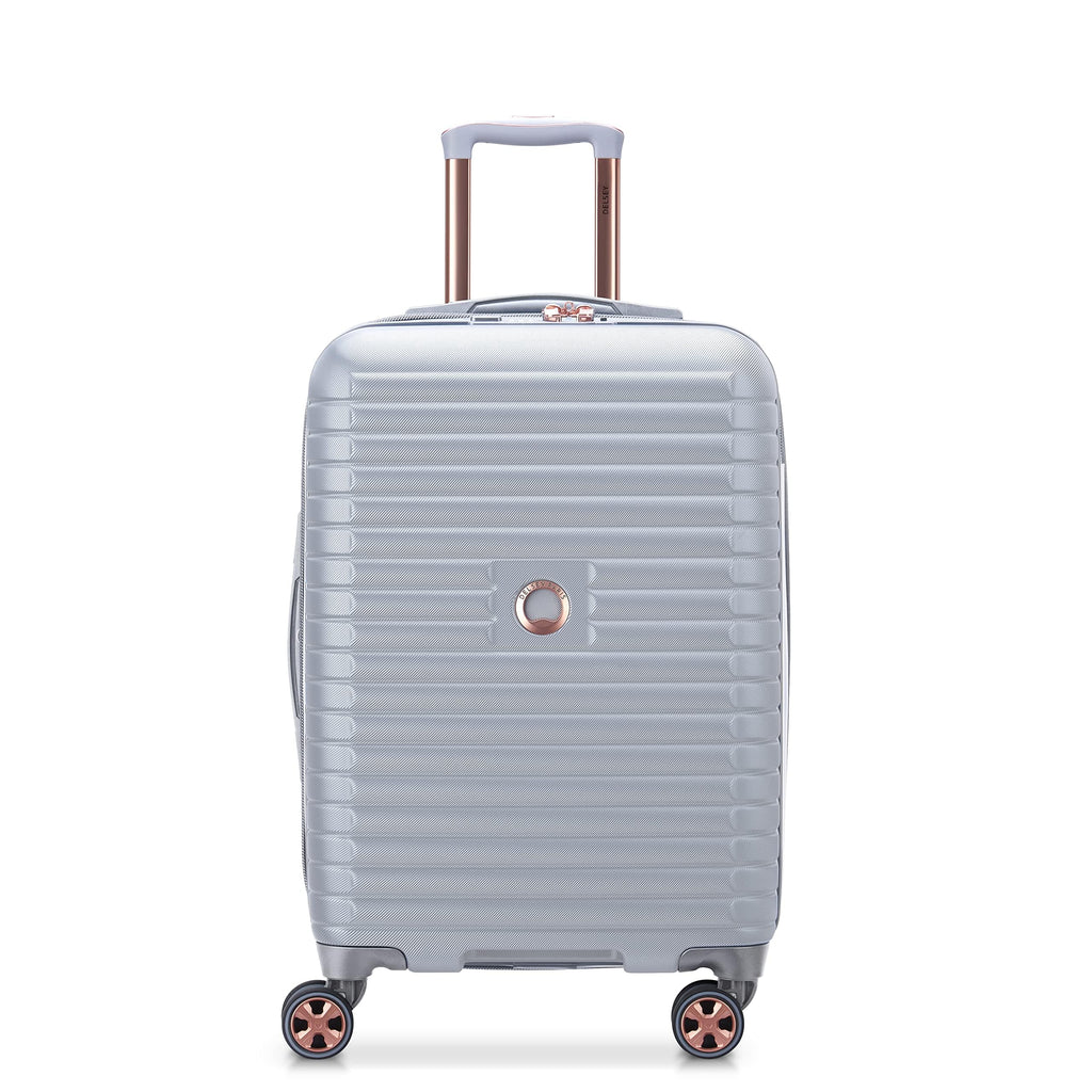 DELSEY PARIS Cruise 3.0 Hardside Expandable Luggage with Spinner Wheels, Black, Carry on 20 Inch