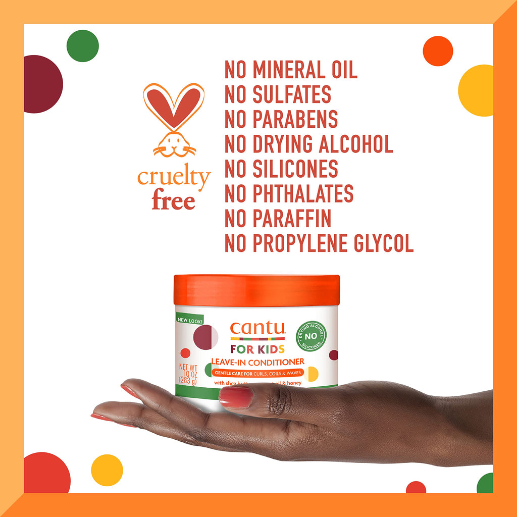 Cantu Care for Kids Conditioning Detangler, 6 fl oz (Pack of 3)
